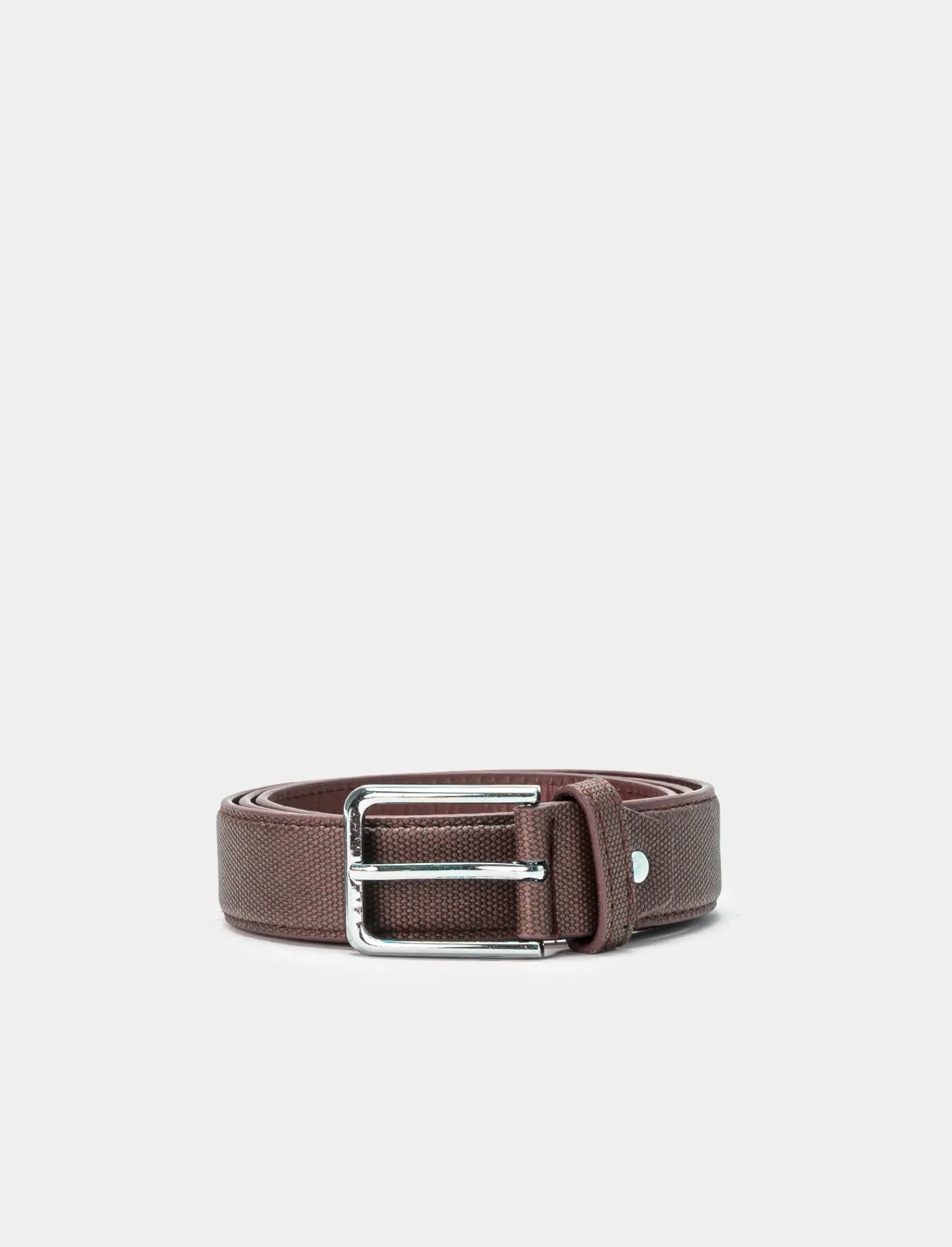 Uomo Piazza Italia Cinture E Bretelle<Cintura da uomo in tessuto fibbia 110 cm e 115 cm -