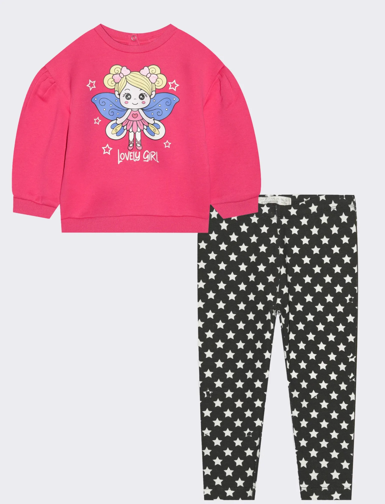 Piazza Italia Neonata<Completo felpa manica lunga e leggings -