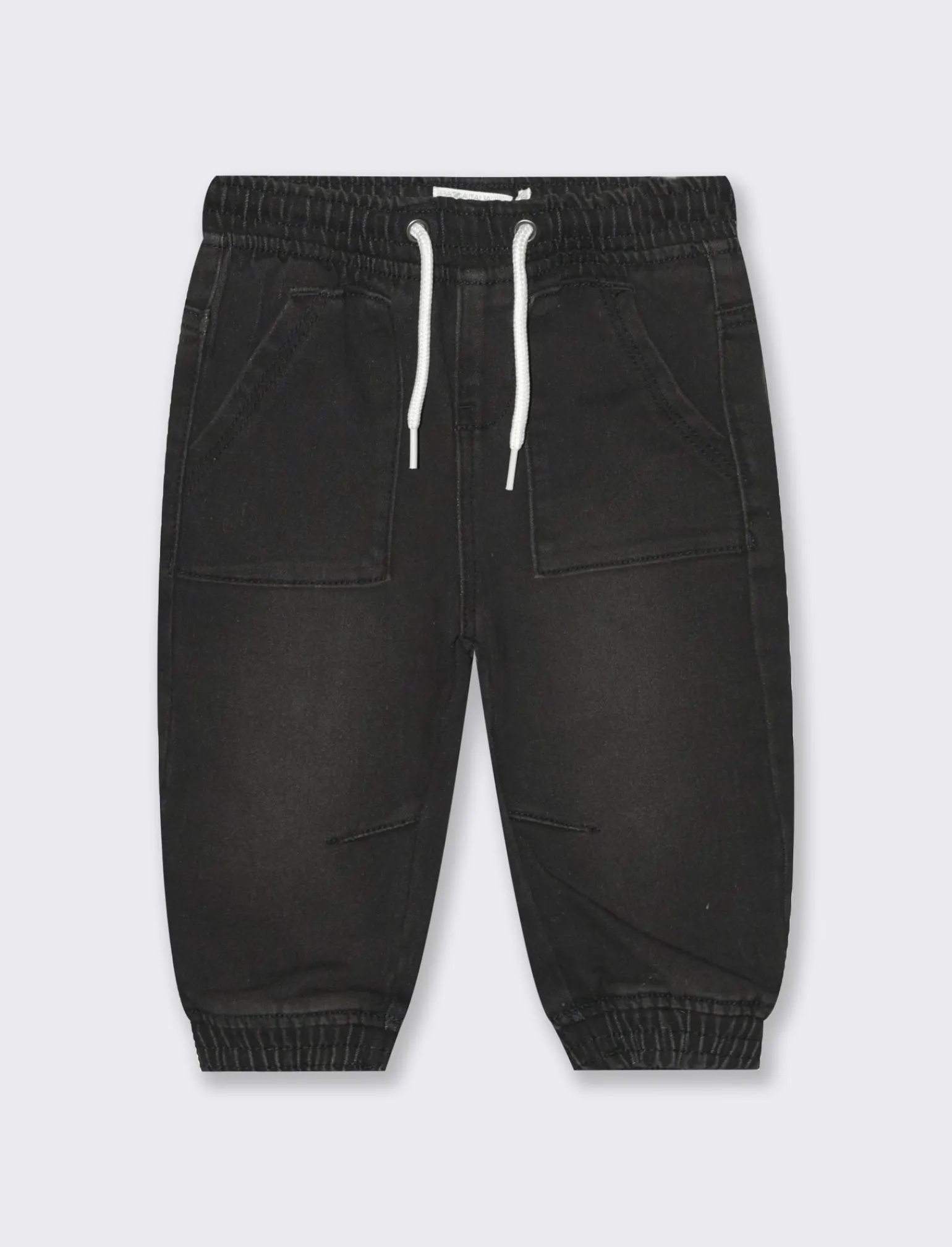 Piazza Italia Neonato | Jeans<Denim jogger con lacci in vita -