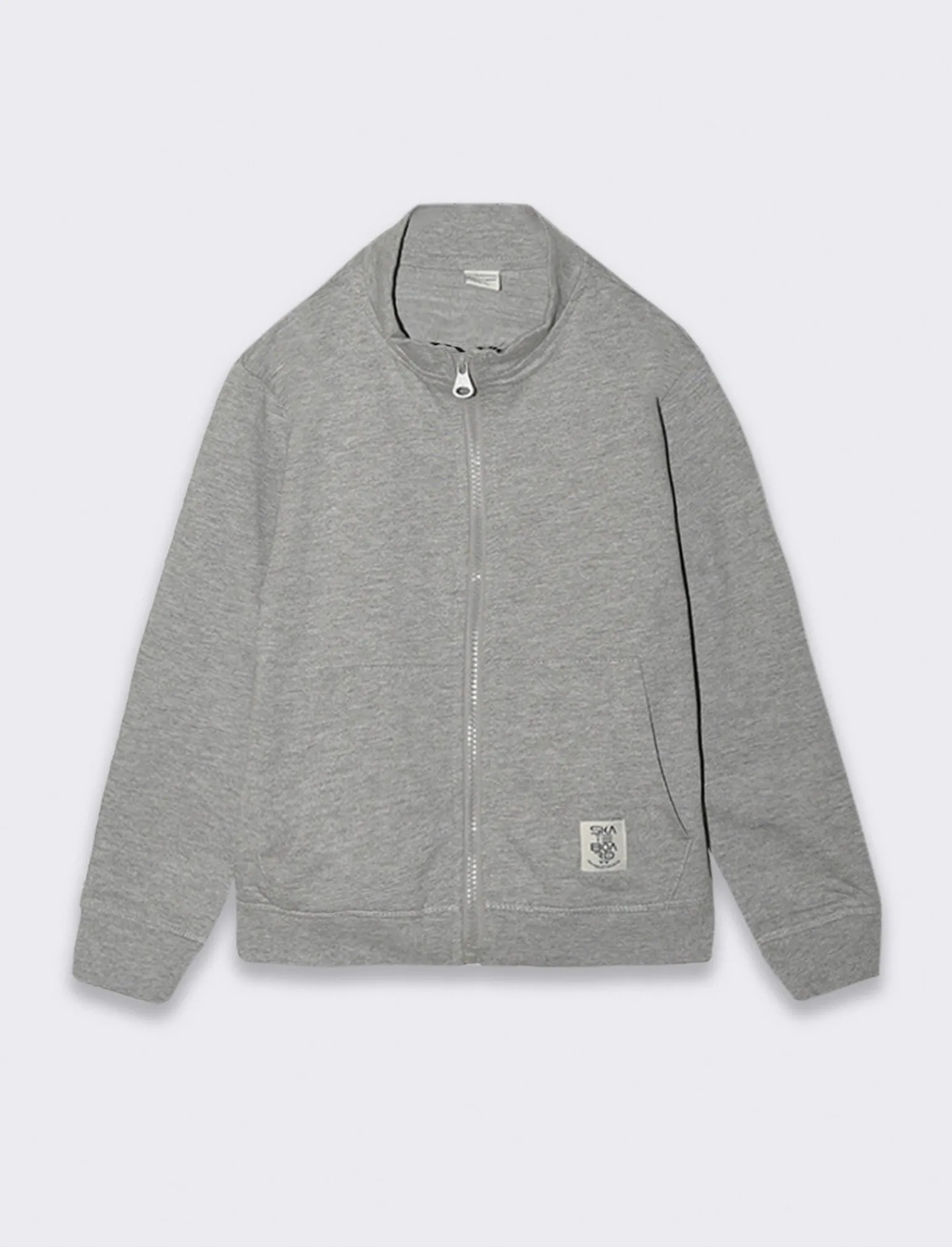 Bambino Piazza Italia Bambino | Felpe<Felpa aperta avanti con collo in rib, disponibile in 3 varianti colore - mel.