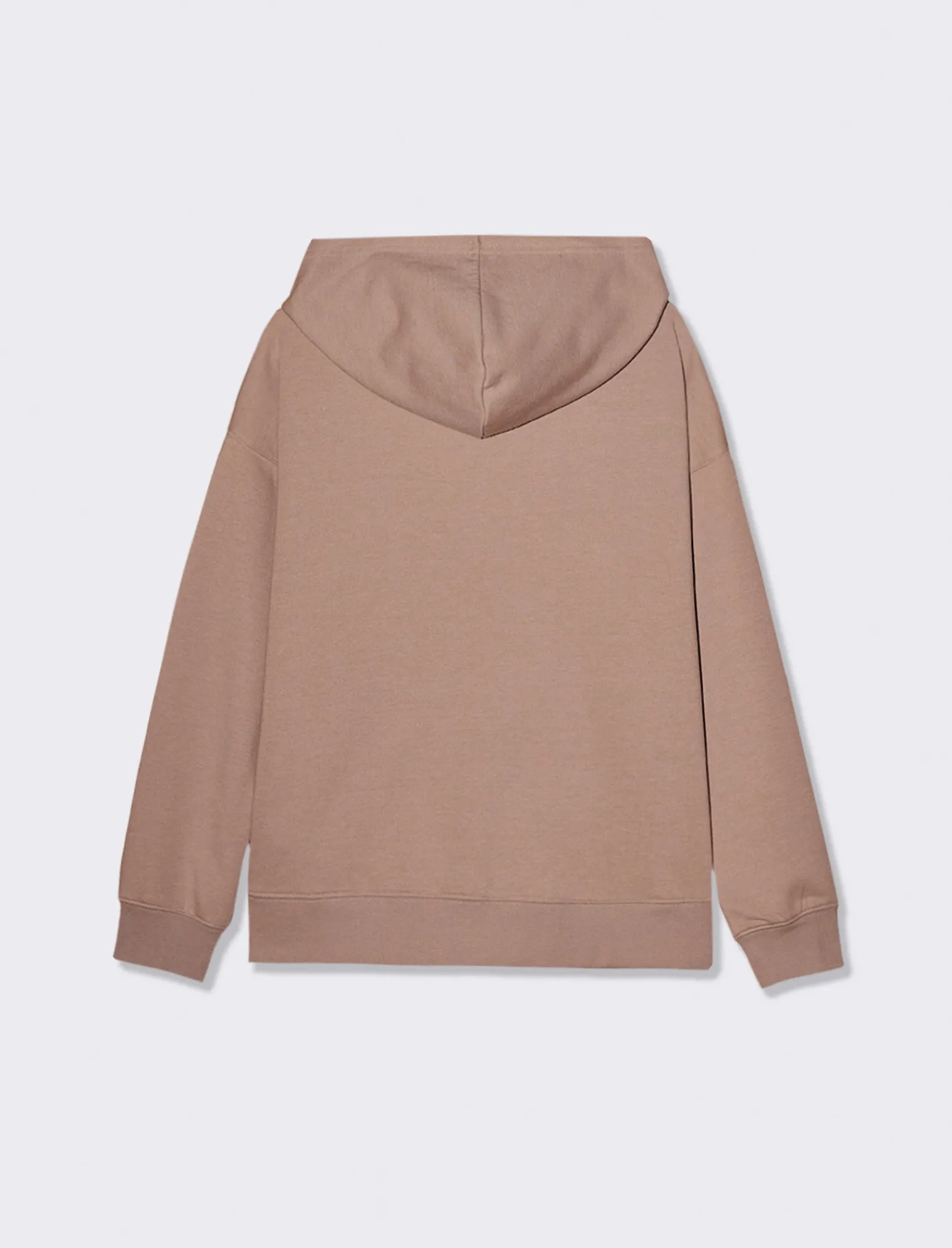 Donna Piazza Italia Donna | Felpe<Felpa basica con leggera garzatura interna e chiusra zip - castoro