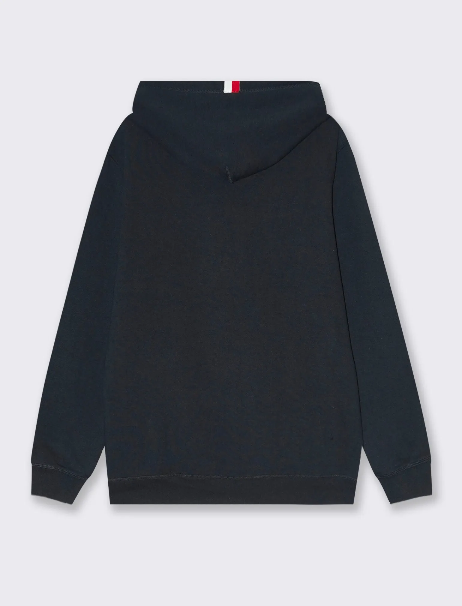 Uomo Piazza Italia Felpe<Felpa cappuccio in misto cotone garzato regular fit con ricamo sul davanti - Blu
