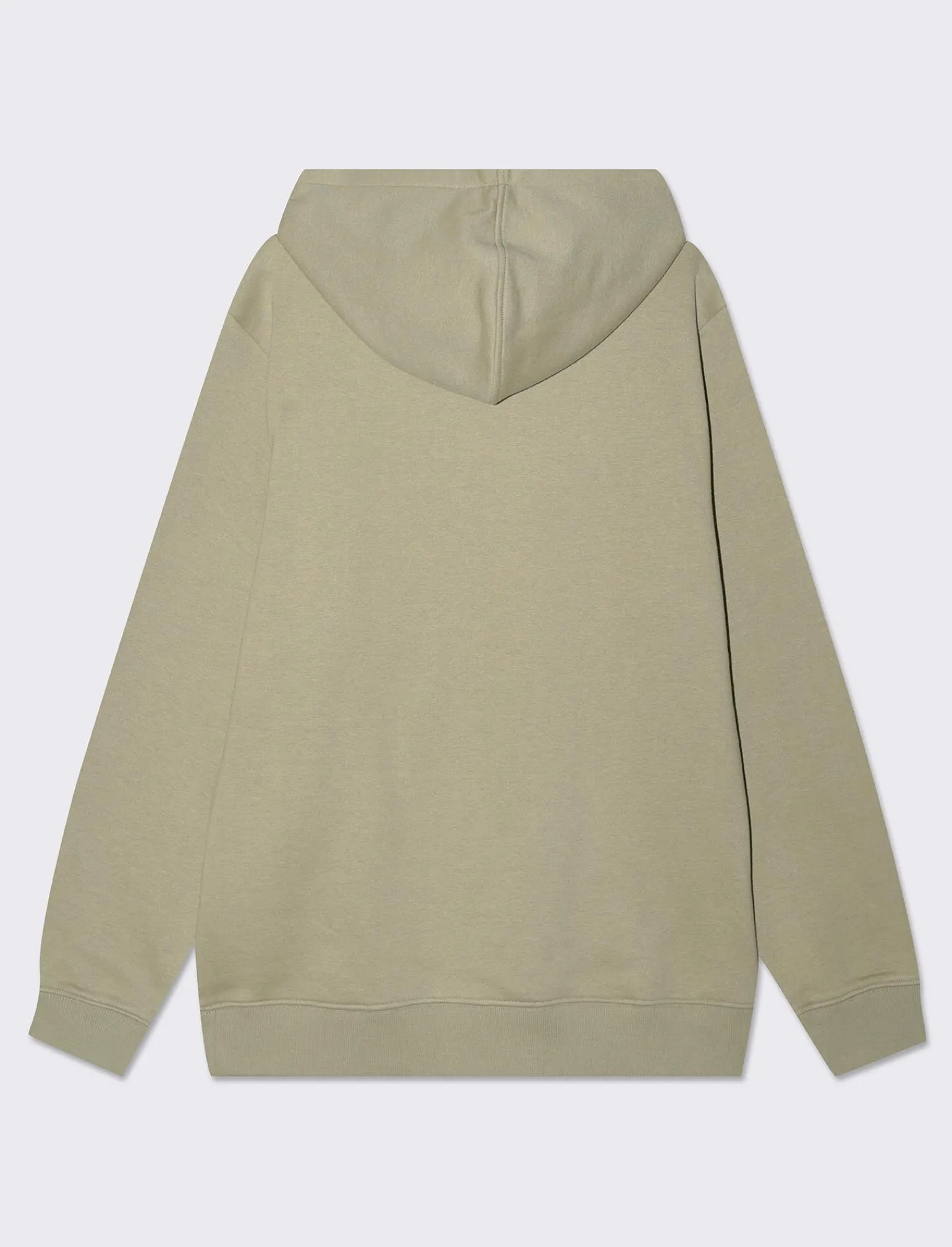 Uomo Piazza Italia Felpe<Felpa con cappuccio in misto cotone garzato regular fit - salvia