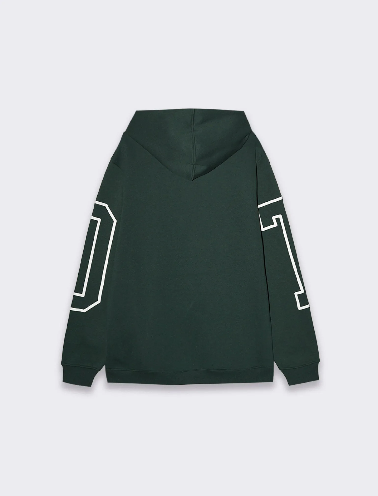 Uomo Piazza Italia Felpe<Felpa con cappuccio in misto cotone garzato regular fit - scuro