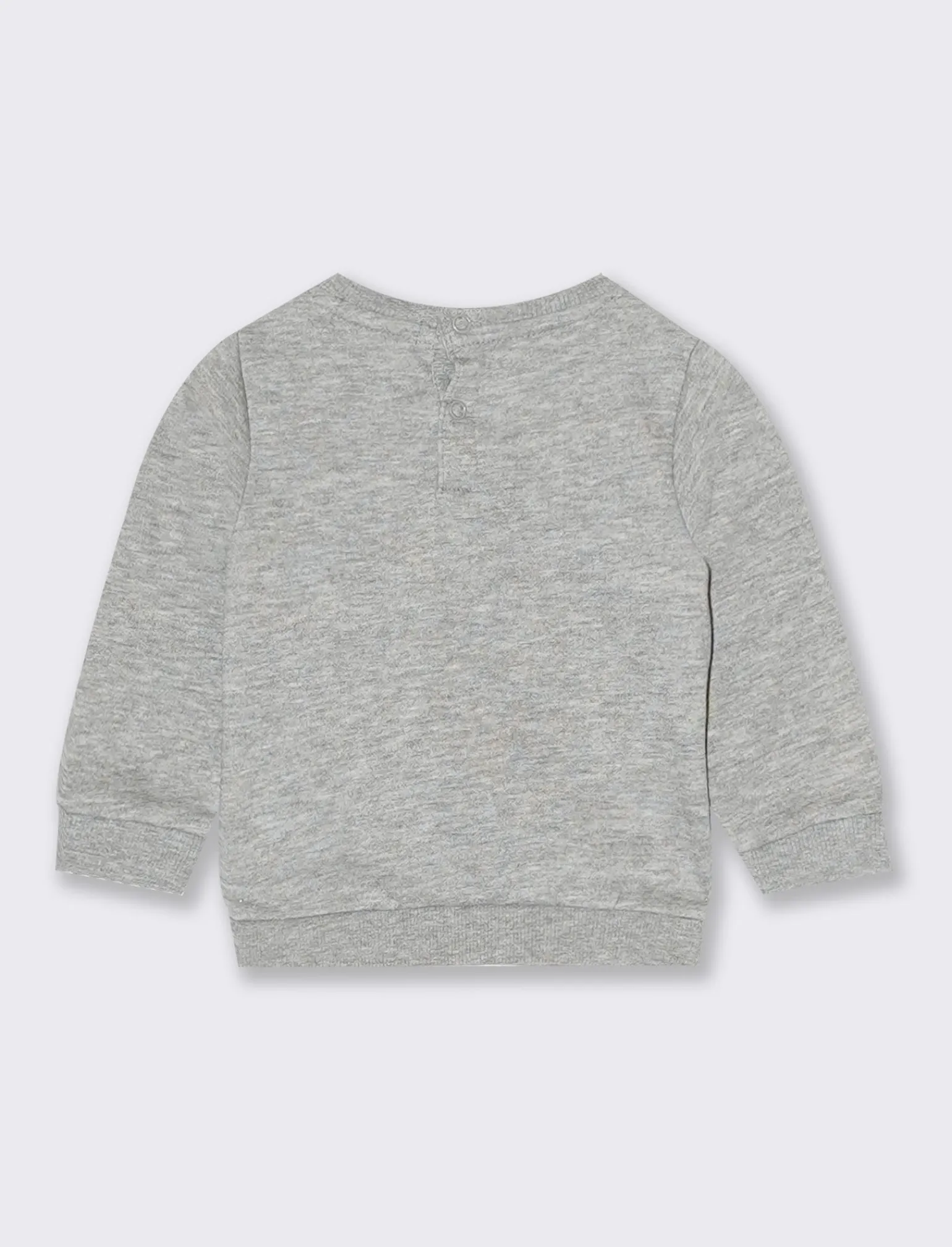 Piazza Italia Neonato | Felpe<Felpa con stampa frontale regular fit  - Grigio mel.