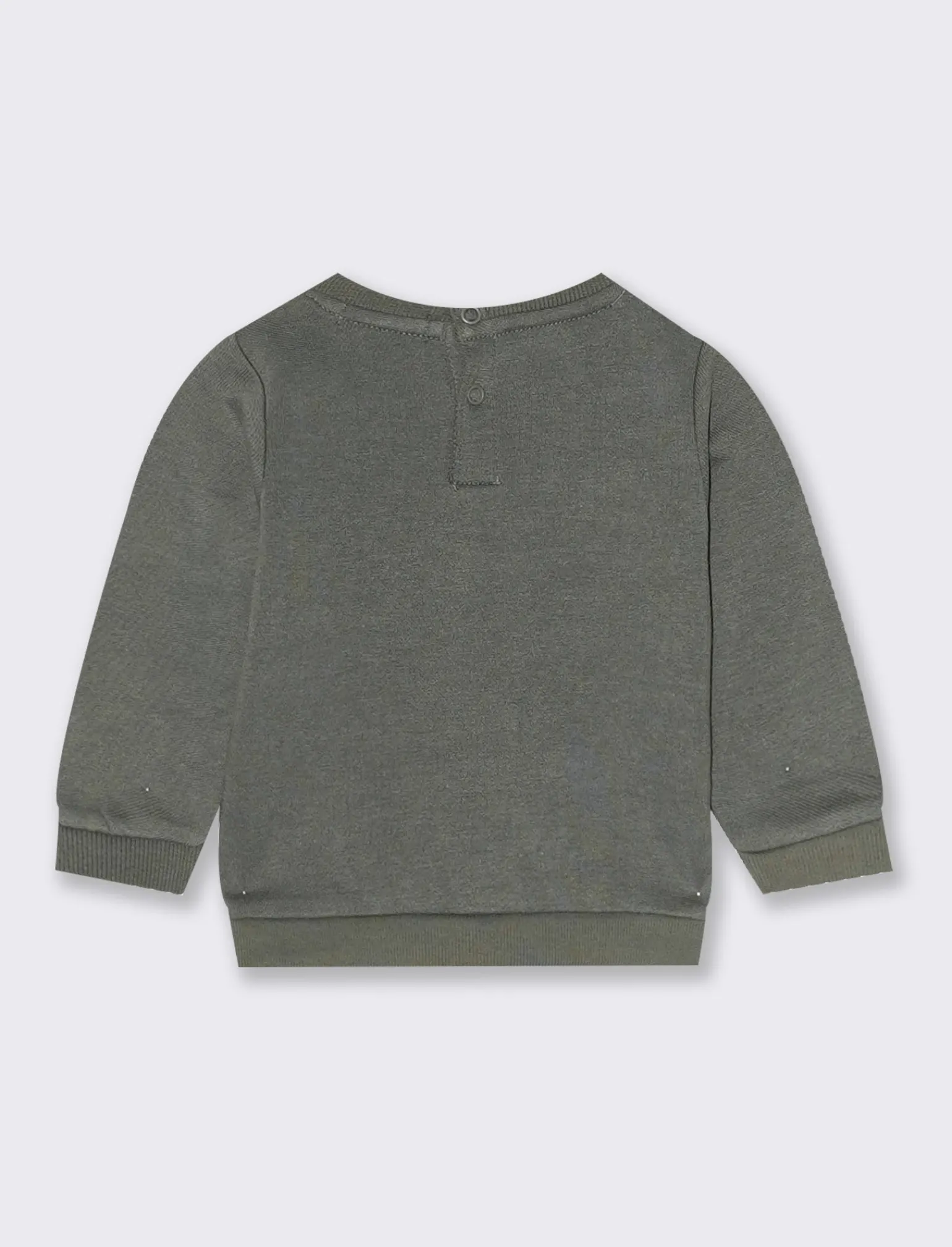 Piazza Italia Neonato | Felpe<Felpa con stampa frontale regular fit  - Verde militare