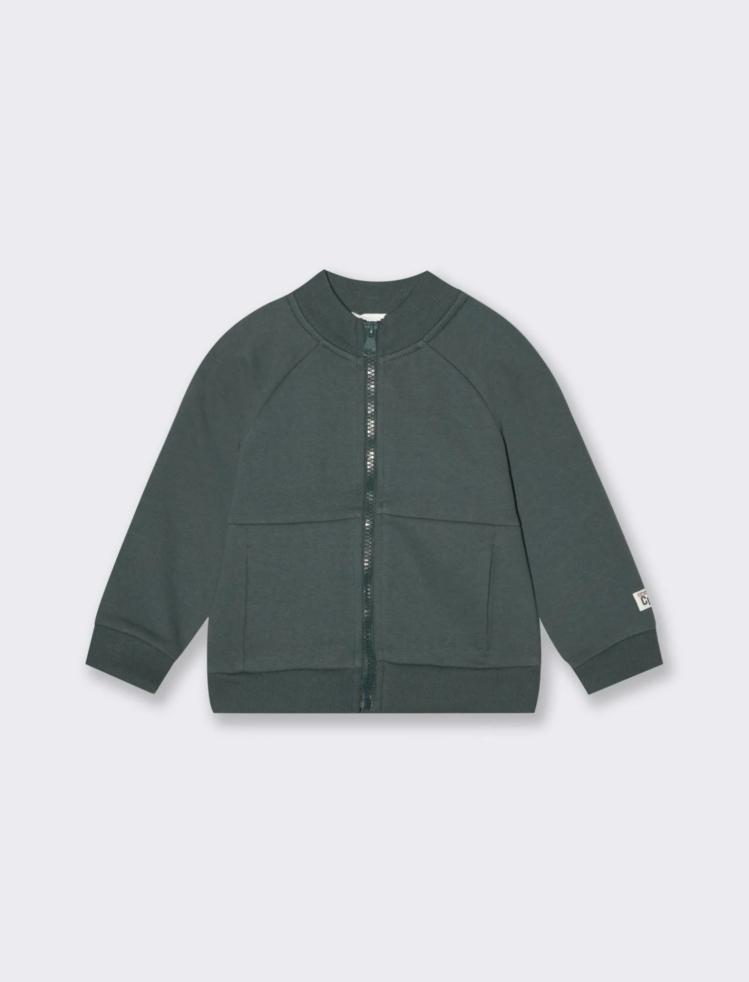 Piazza Italia Neonato | Felpe<Felpa con zip in cotone garzato -