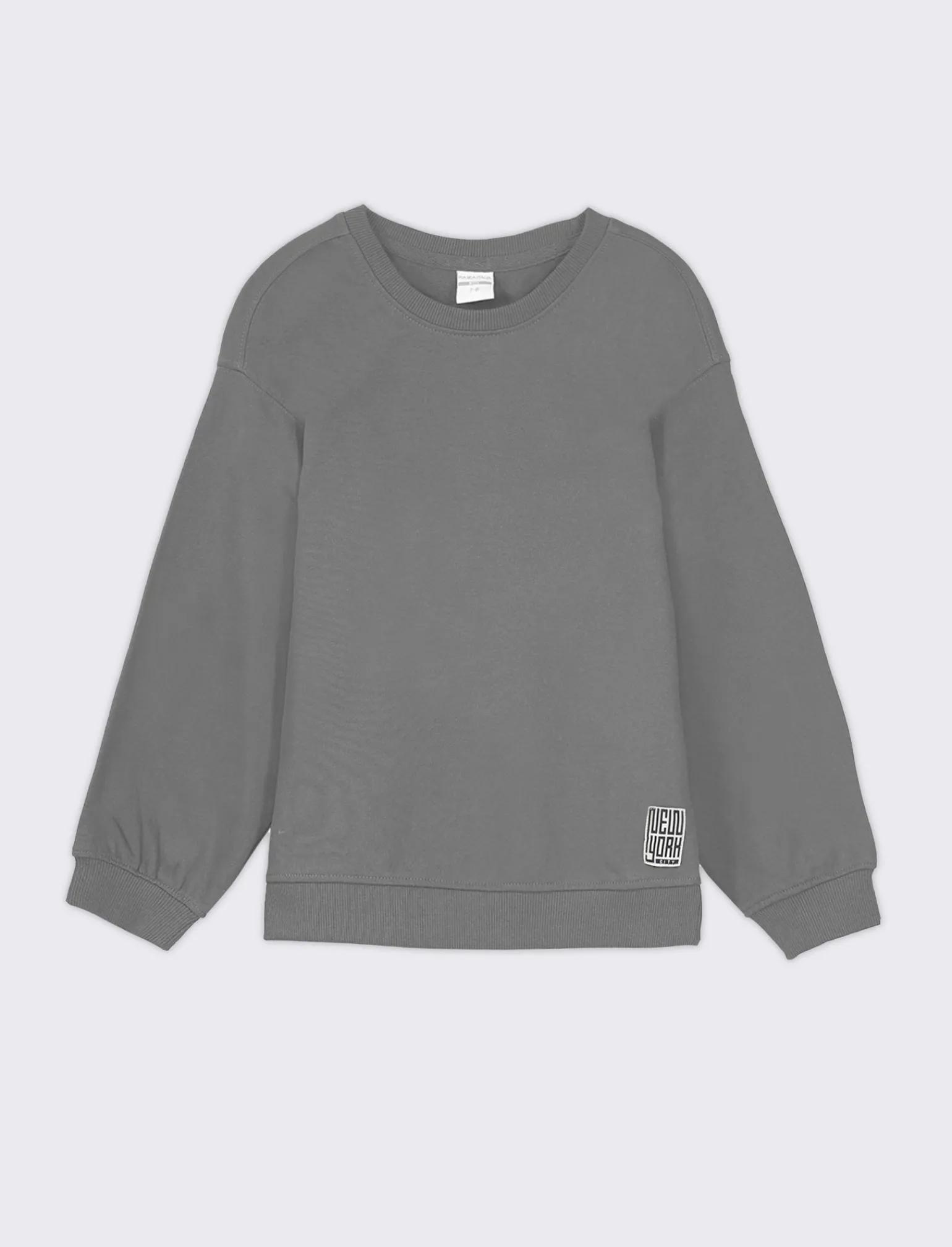 Bambino Piazza Italia Bambino | Felpe<Felpa girocollo con etichetta sul fondo disponibile in quattro varianti - militare