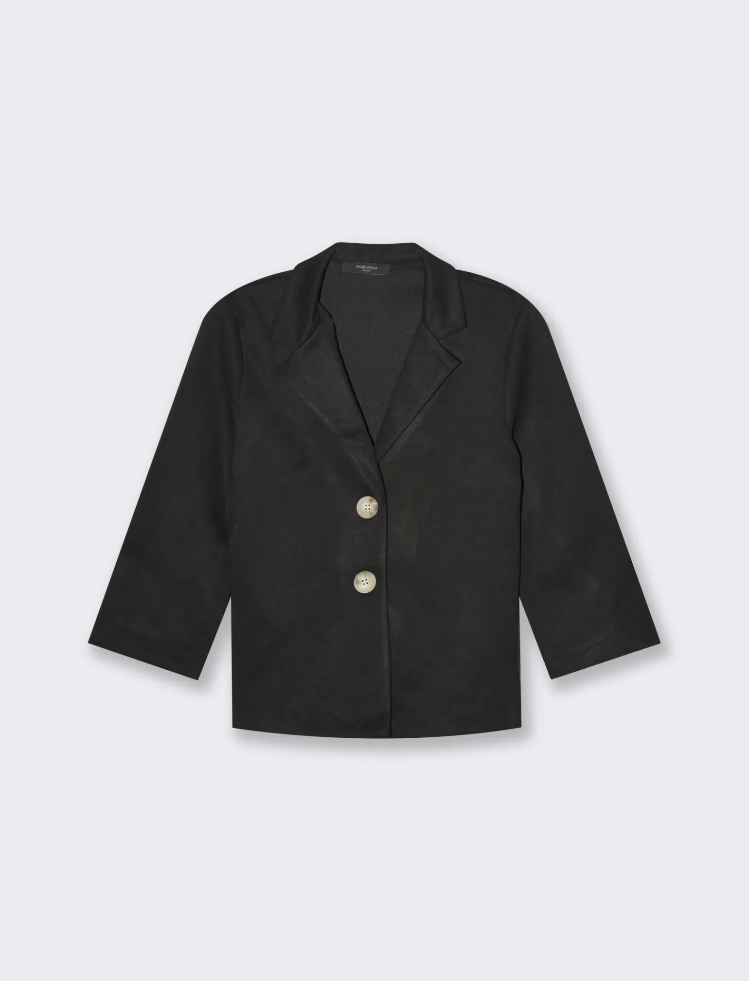 Donna Piazza Italia Giacche E Blazer<Giacca cropped con bottoni e maniche a 3/4 -