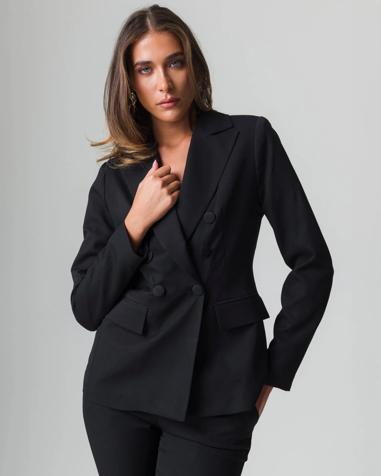 Donna Piazza Italia Donna | Giacche E Blazer<Giacca foderata mono bottone vestibilità regular  -