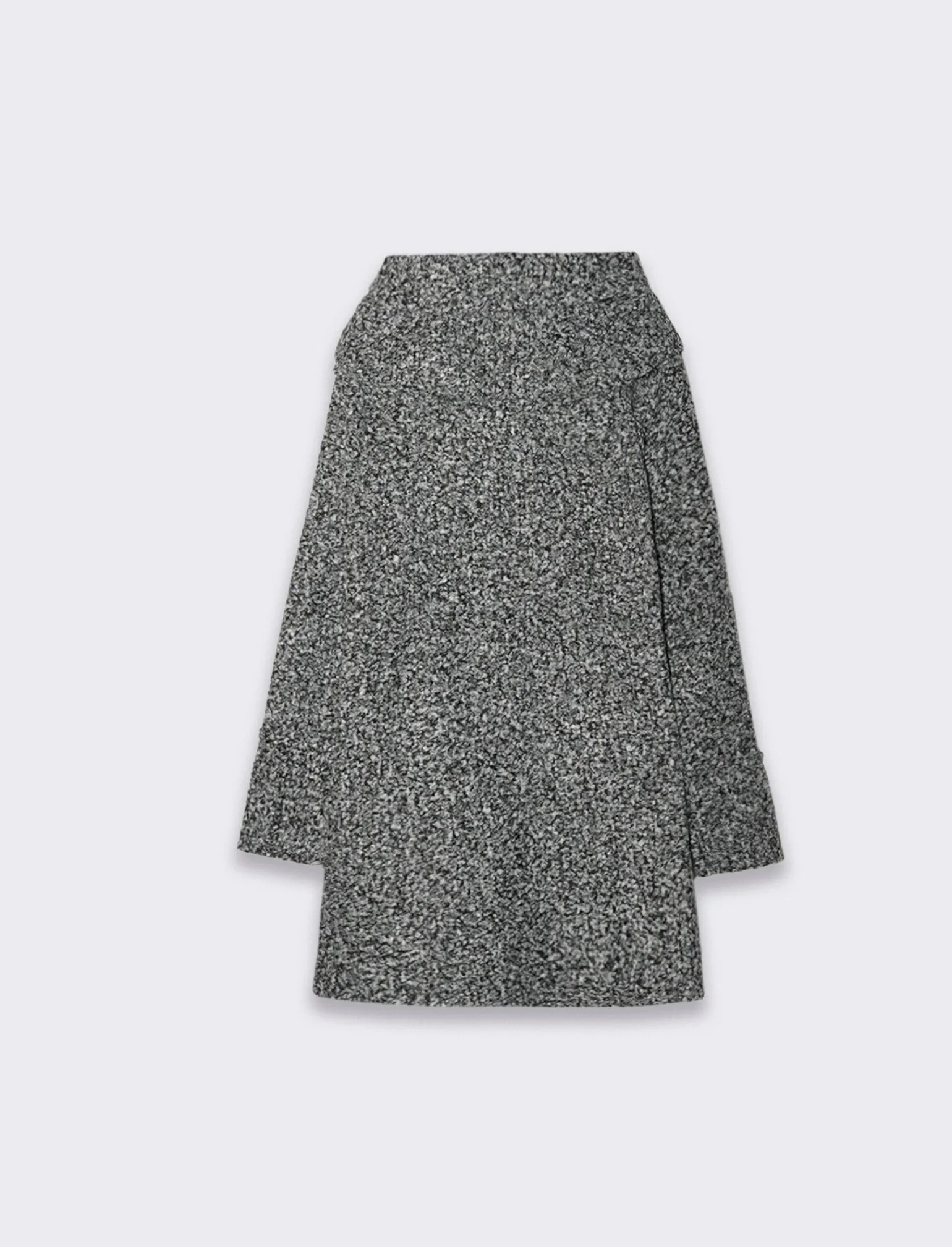 Donna Piazza Italia Donna | Giubbini E Cappotti<Giaccone con cappuccio e tasche sui fianchi - sale/pepe