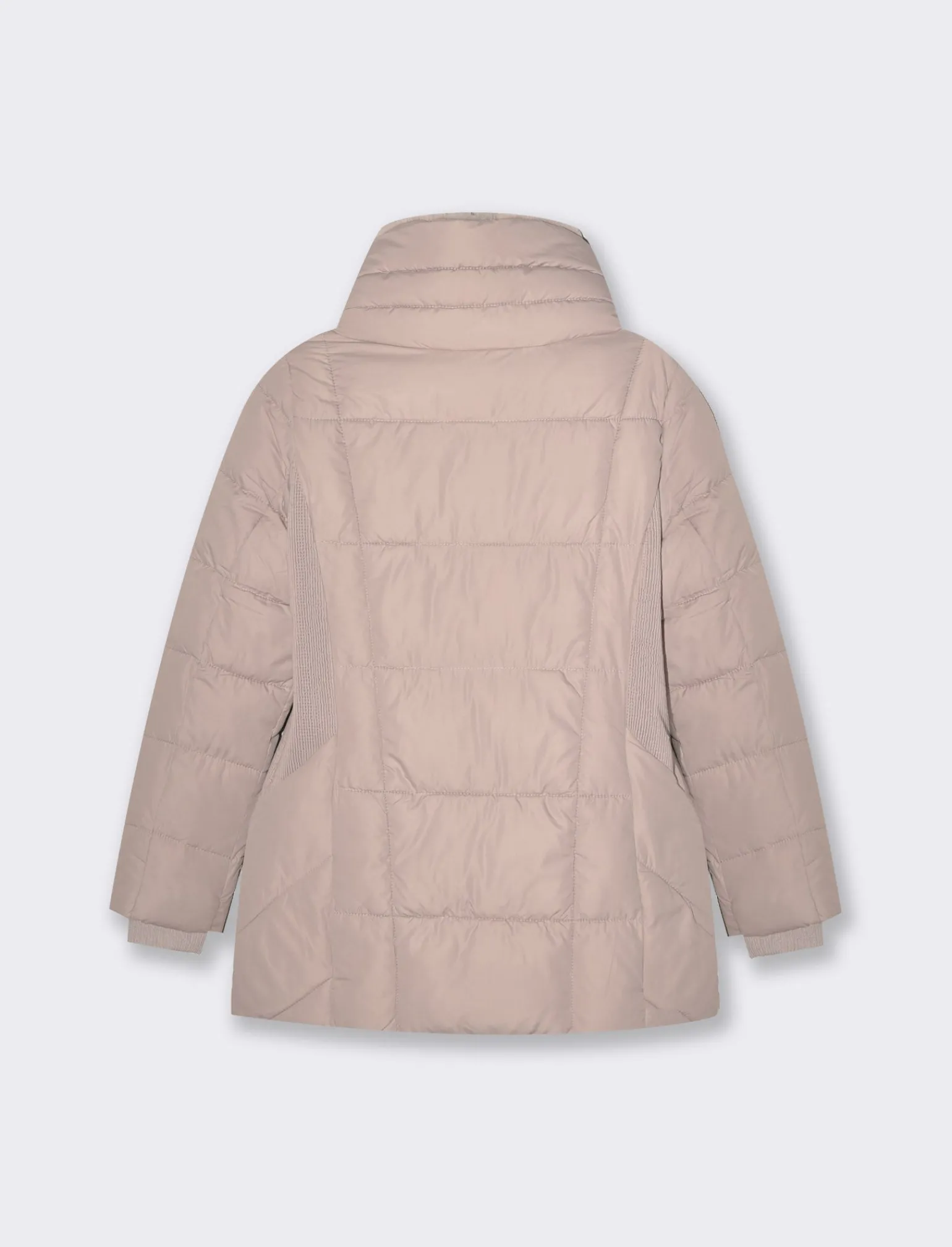 Donna Piazza Italia Donna | Giubbini E Cappotti<Giaccone imbottito vestibilità slim con zip in metallo dorato -