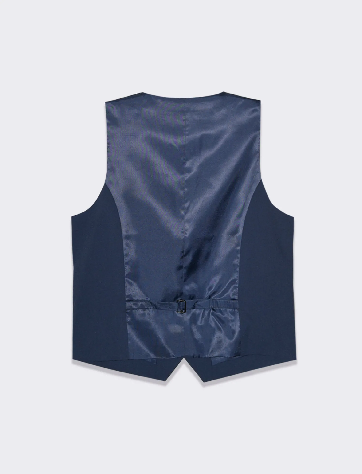 Uomo Piazza Italia Uomo | Giacche<Gilet elegante in tessuto con schiena intessuto lucido -