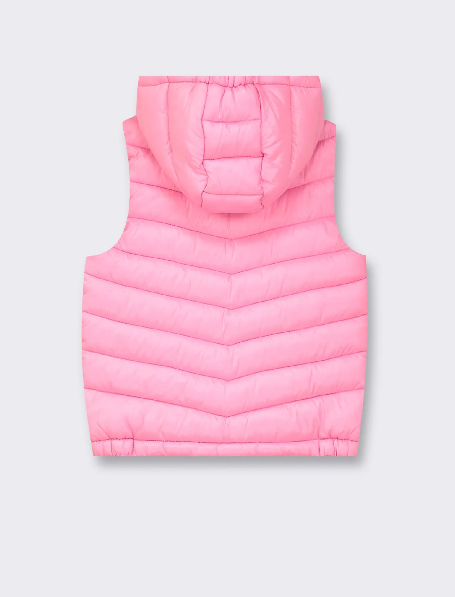 Piazza Italia Bambina | Gilet<Gilet imbottito leggero con zip sul davanti con cappuccio e tasche vestibilità regular -