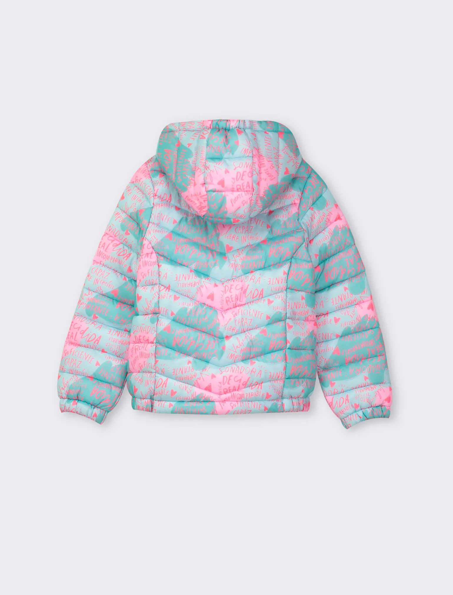 Piazza Italia Bambina<Giubbino 100 gr in nylon con cappuccio, caldo ma extra leggero per un comfort quotidiano. -