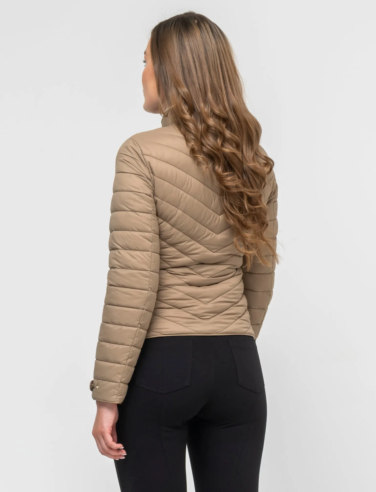 Donna Piazza Italia Donna | Giubbini E Cappotti<Giubbino con imbottitura leggera - Cammello