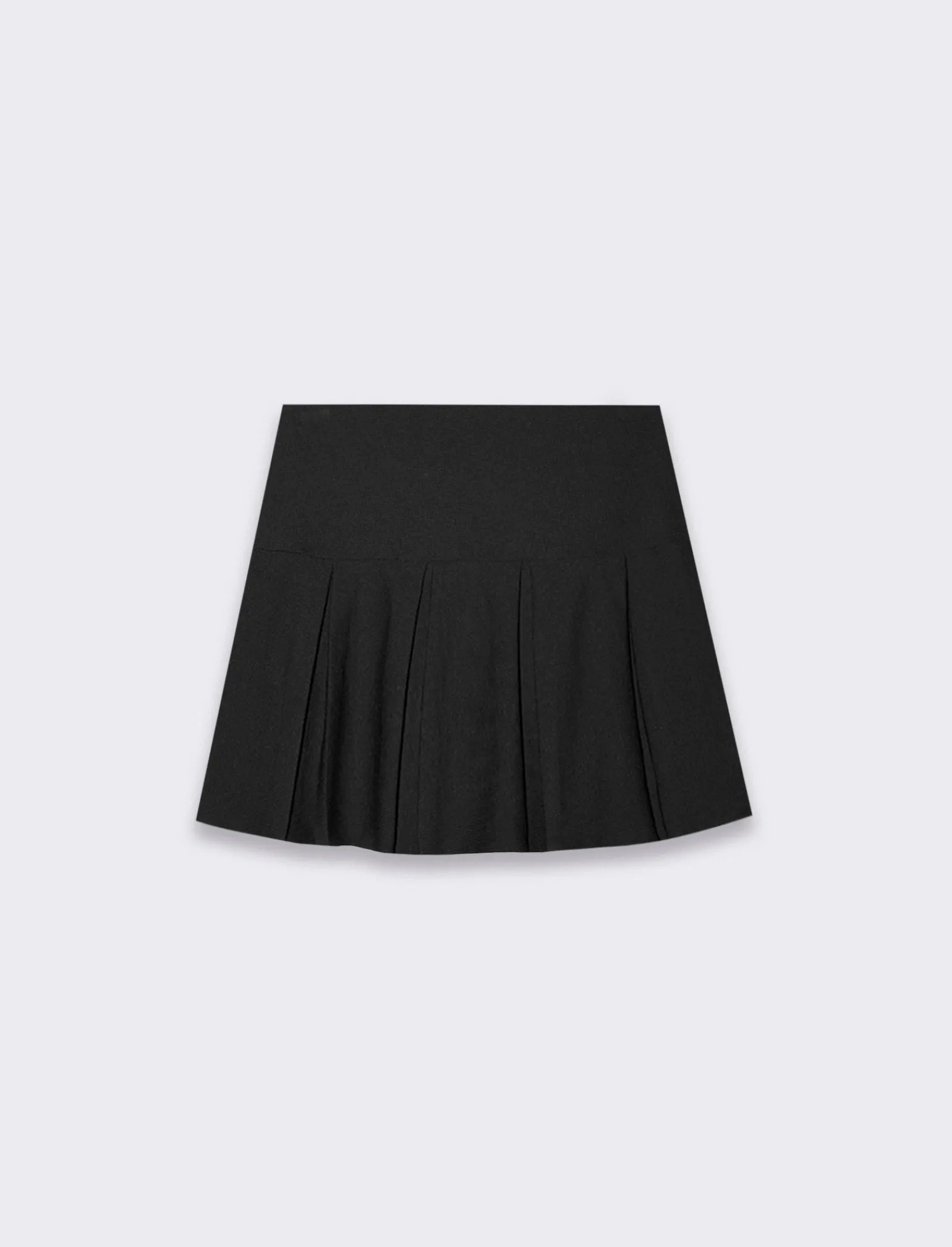 Donna Piazza Italia Gonne<Gonna corta a pieghe da donna, vestibilità stretch - Pois