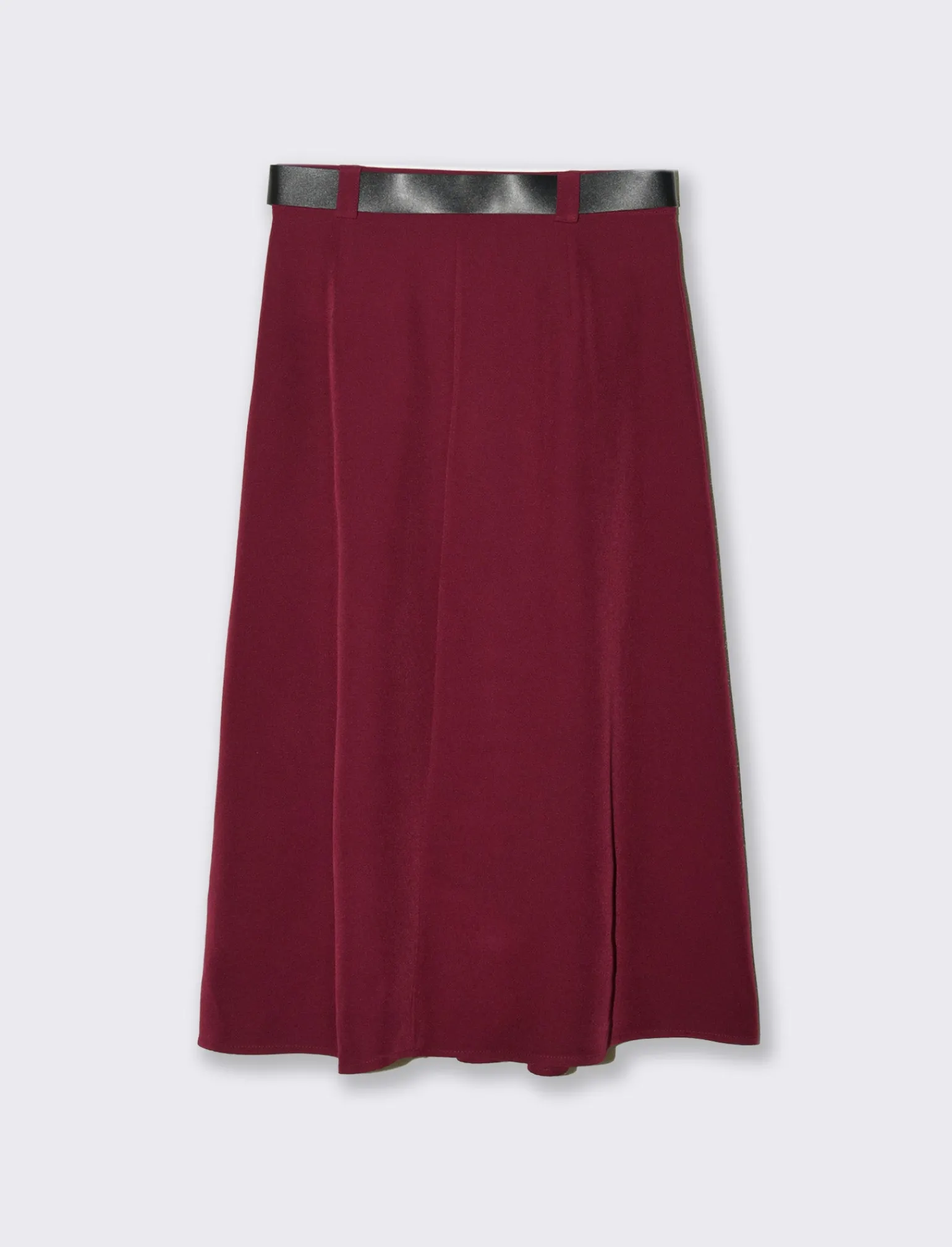 Donna Piazza Italia Gonne<Gonna lunga con cintura - Vinaccia