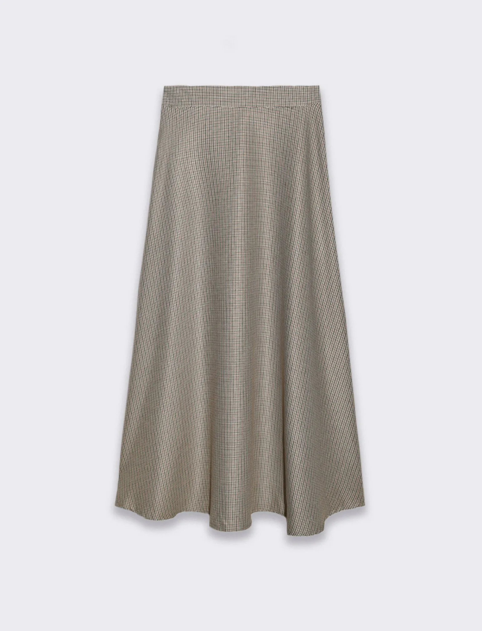 Donna Piazza Italia Donna | Gonne<Gonna midi con zip invisibile sul fianco da donna - tabacco