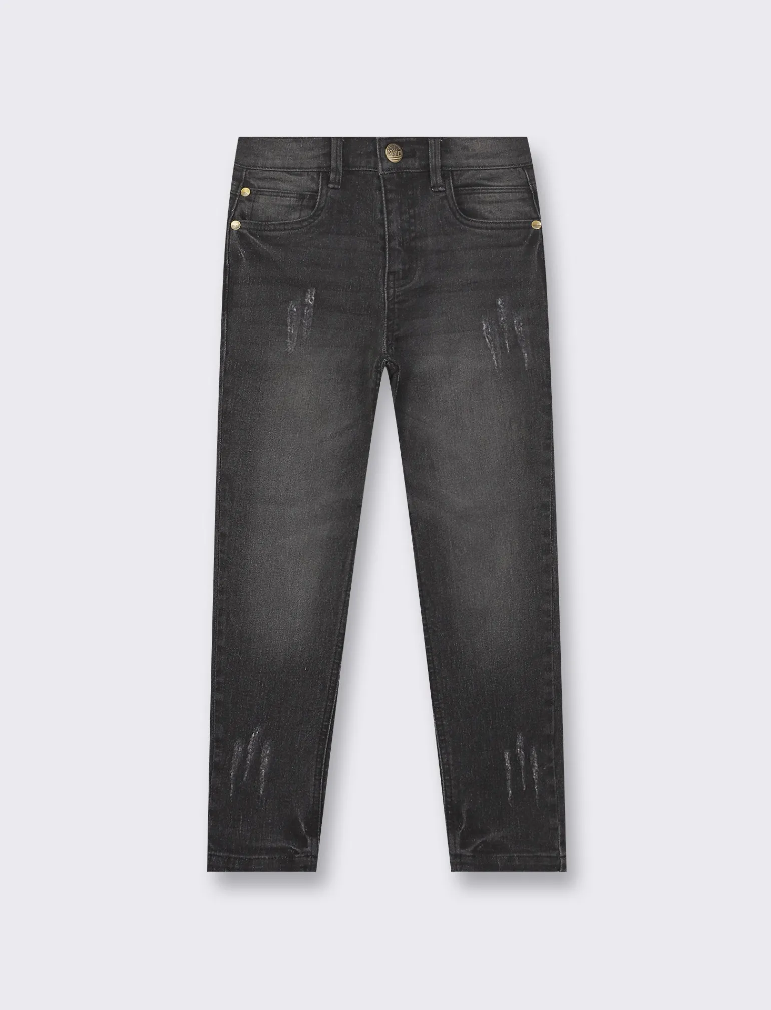 Bambino Piazza Italia Bambino | Jeans<Jeans 5 tasche slim fit con elastico regolabile in vita stile casual.  -