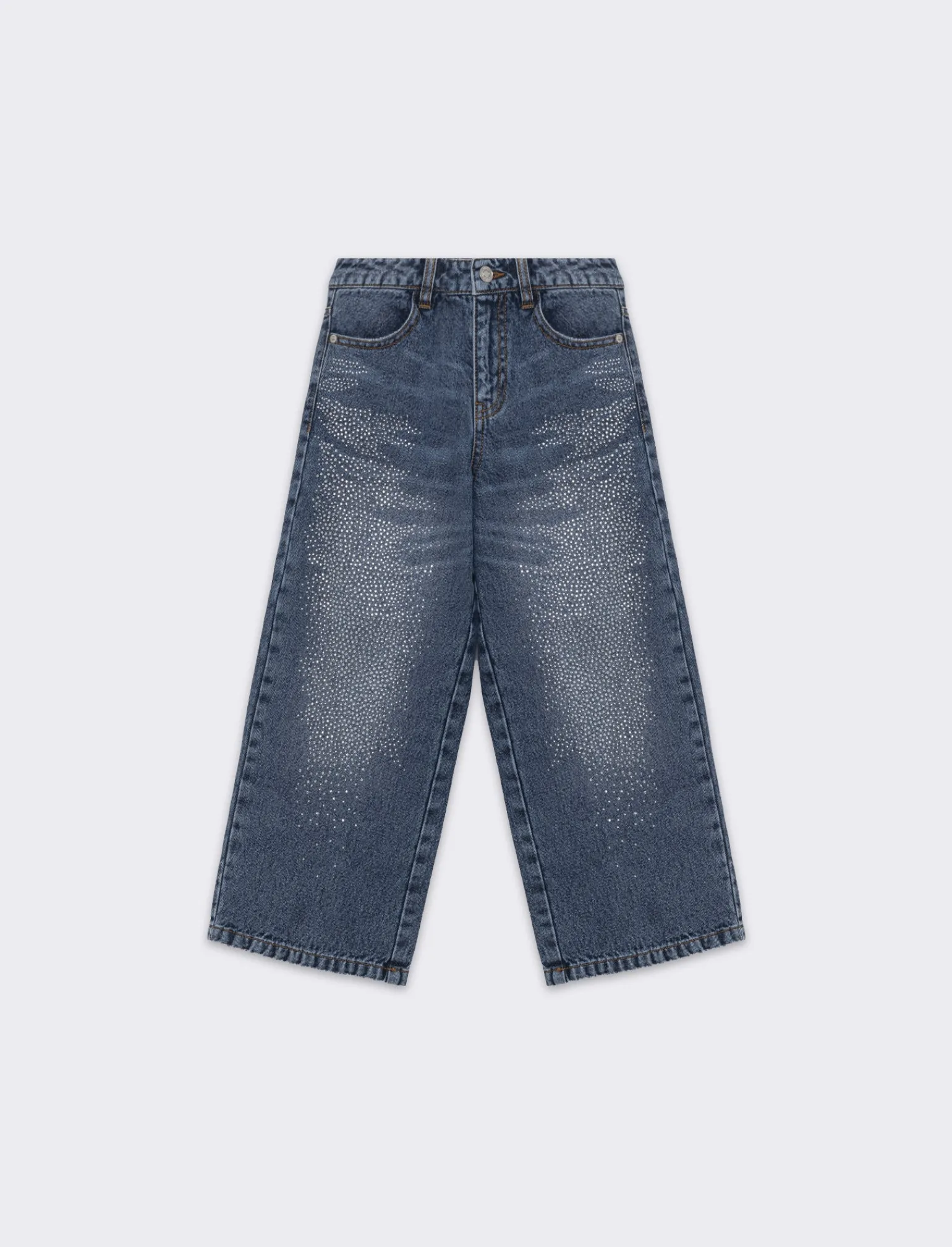 Piazza Italia Jeans | Jeans<Jeans culotte da bambina - Denim