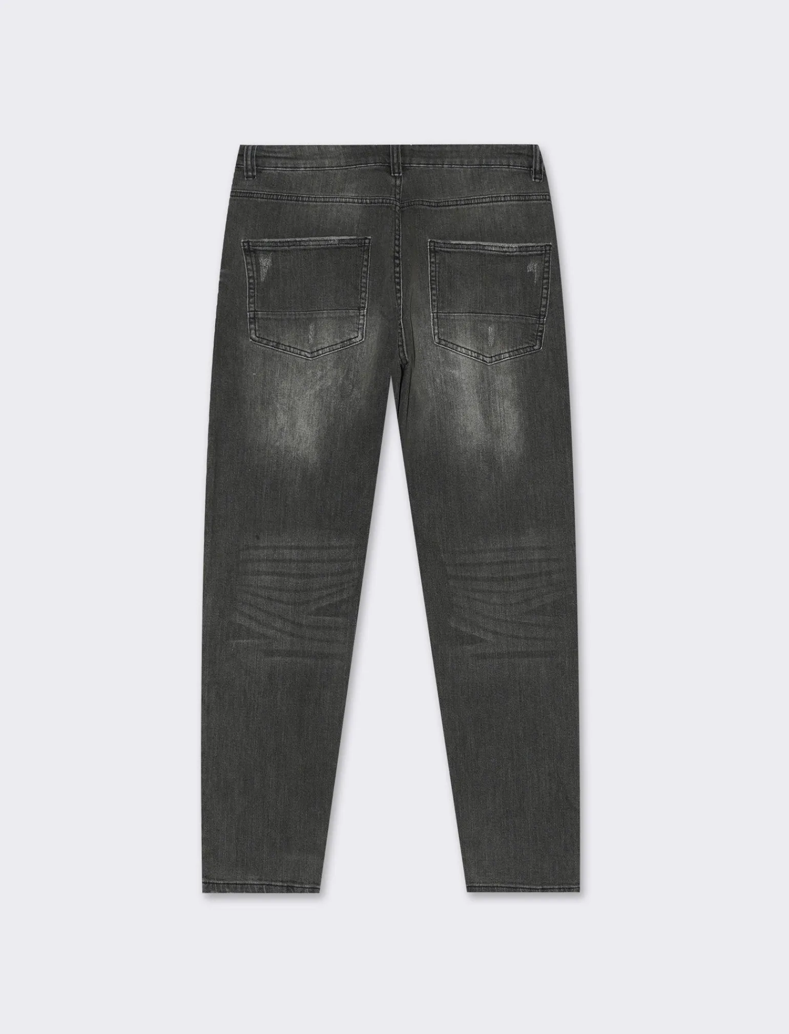 Uomo Piazza Italia Jeans<Jeans new carrot fit a cinque tasche stretch con strappi - Grigio