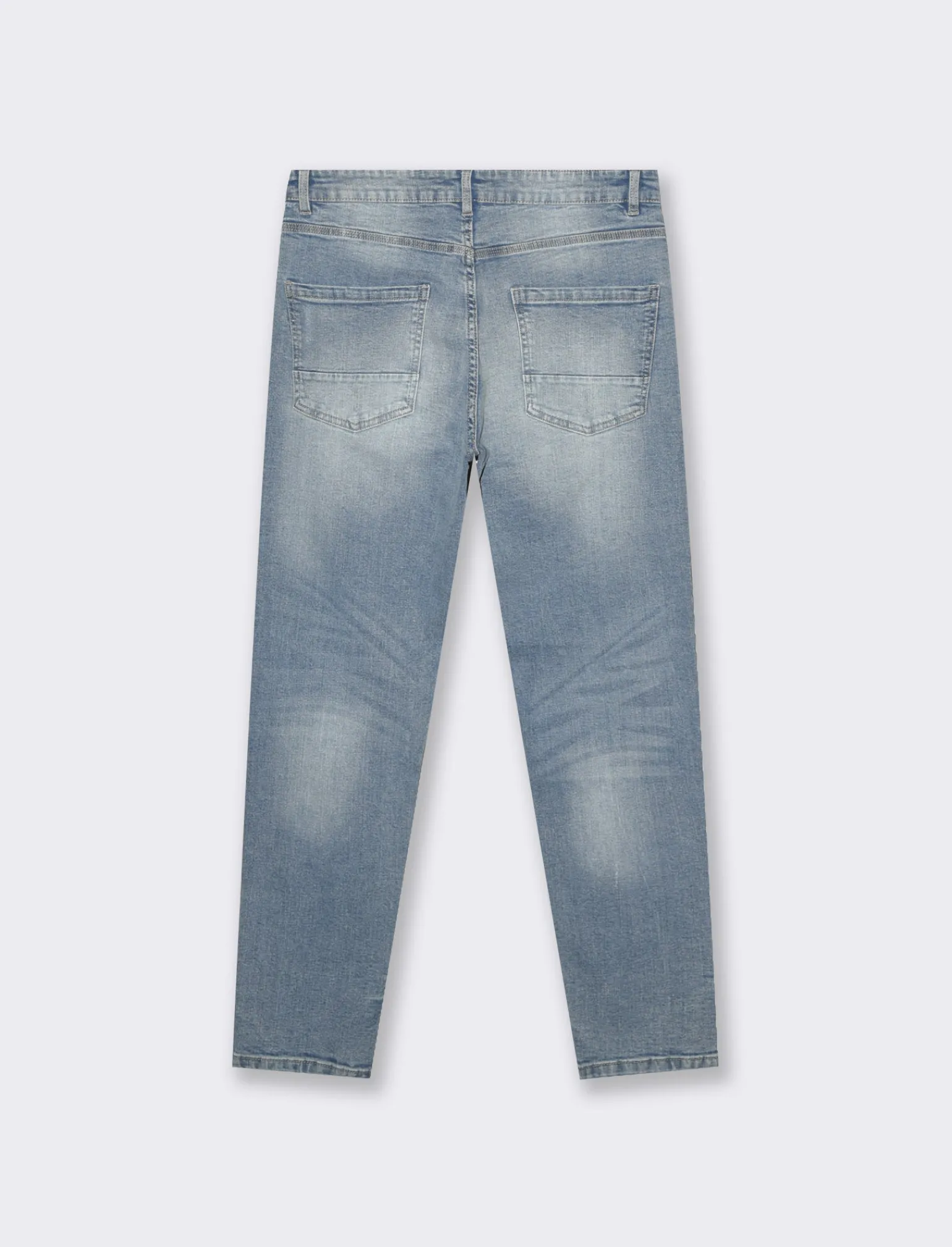 Uomo Piazza Italia Jeans<Jeans new carrot fit a cinque tasche stretch con strappi ed abrasioni - Denim