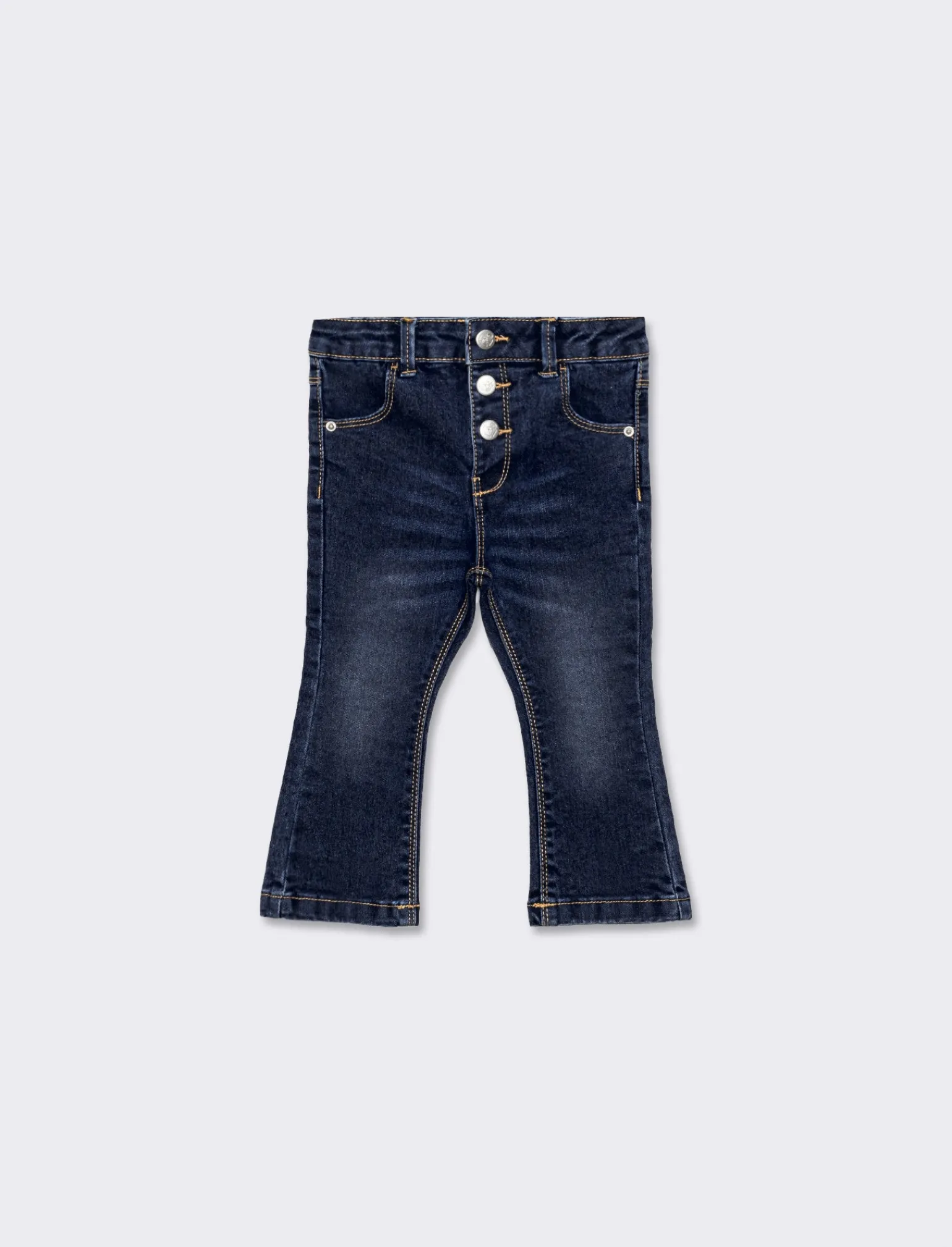 Piazza Italia Neonata<Jeans stile giornaliero con bottoni, disponibile in store in 2 varianti colore. - DENIM SCURO