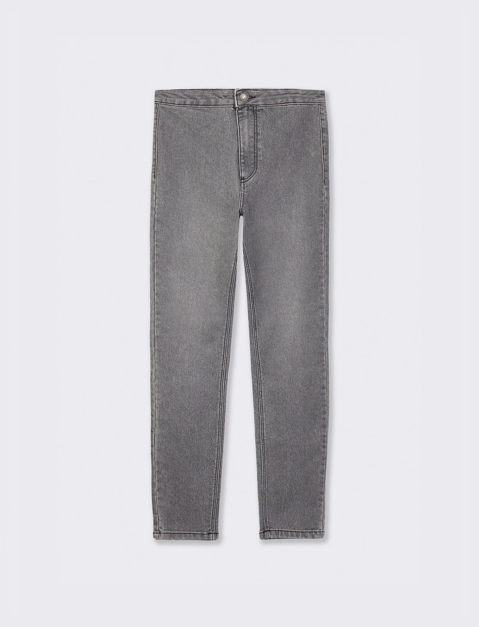 Donna Piazza Italia Jeans<Jeggings skinny vita alta in tessuto elasticizzato e tasche sul retro -