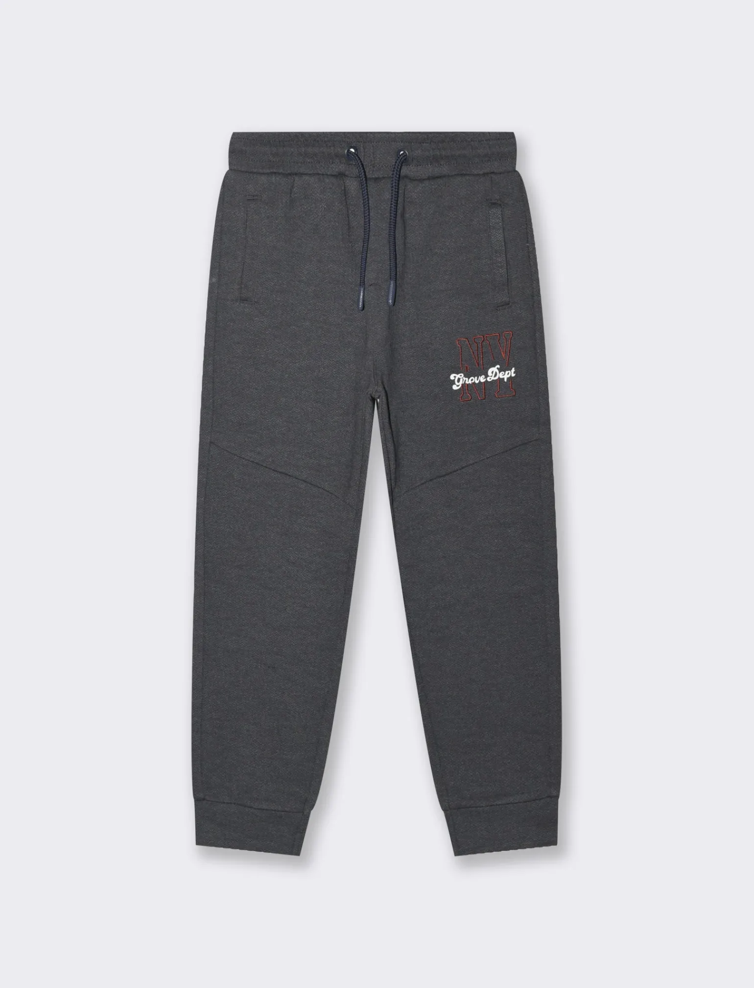 Bambino Piazza Italia Bambino | Leggings E Jogger<Jogger a maglia fantasia spigato con coulisse in vita -