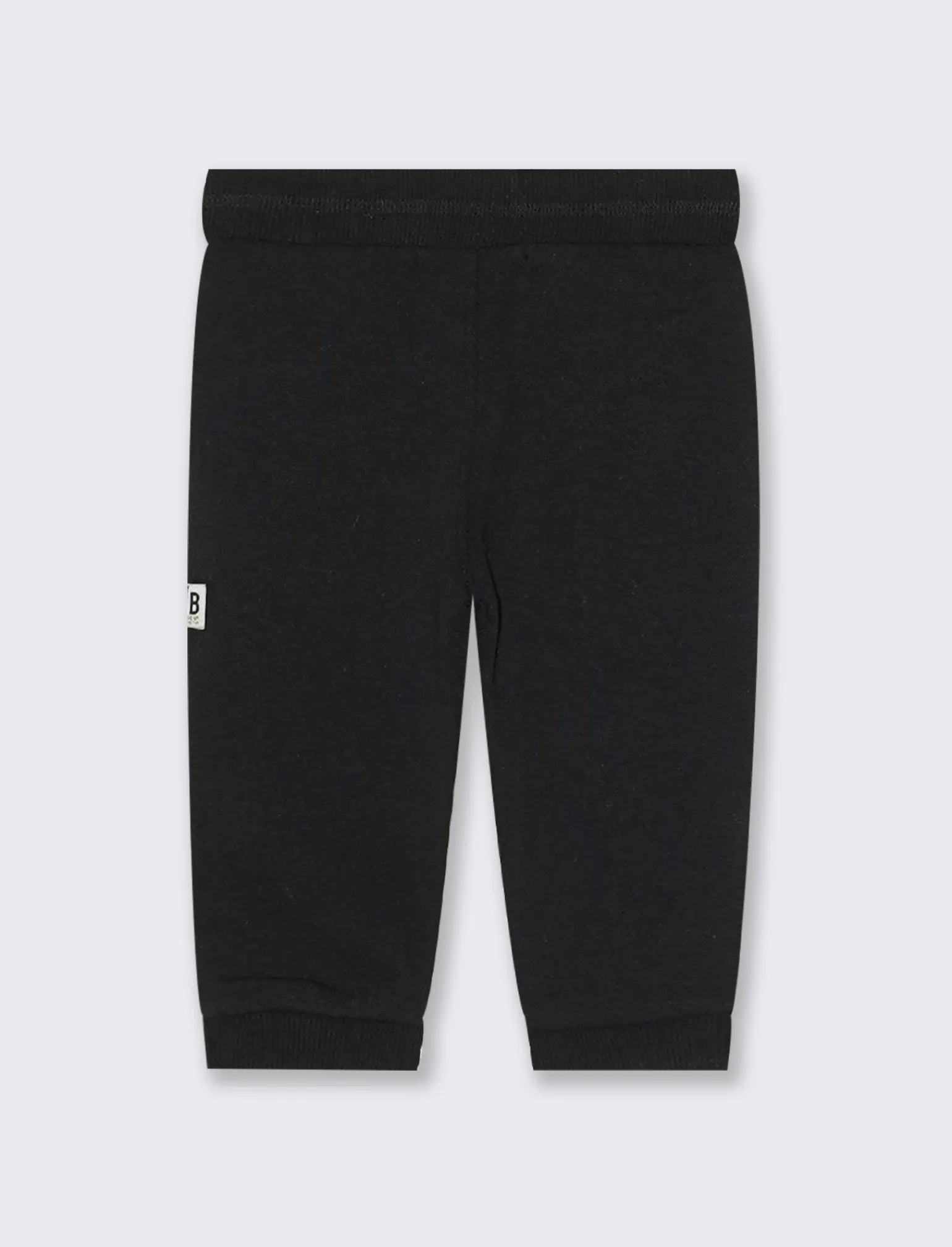 Piazza Italia Neonato | Pantaloni<Jogger con coulisse e applicazione patch - Nero