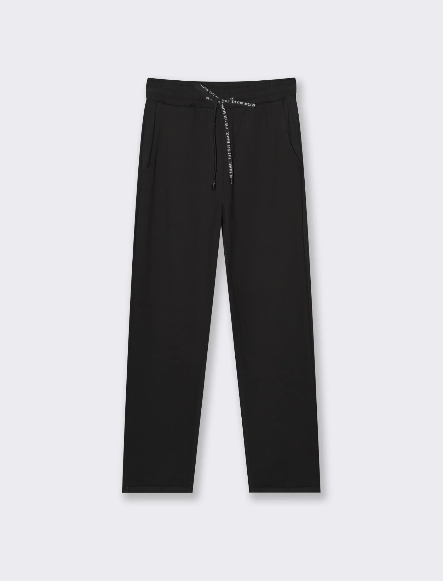 Donna Piazza Italia Pantaloni<Jogger con elastico in vita arricciato e tasca americana -