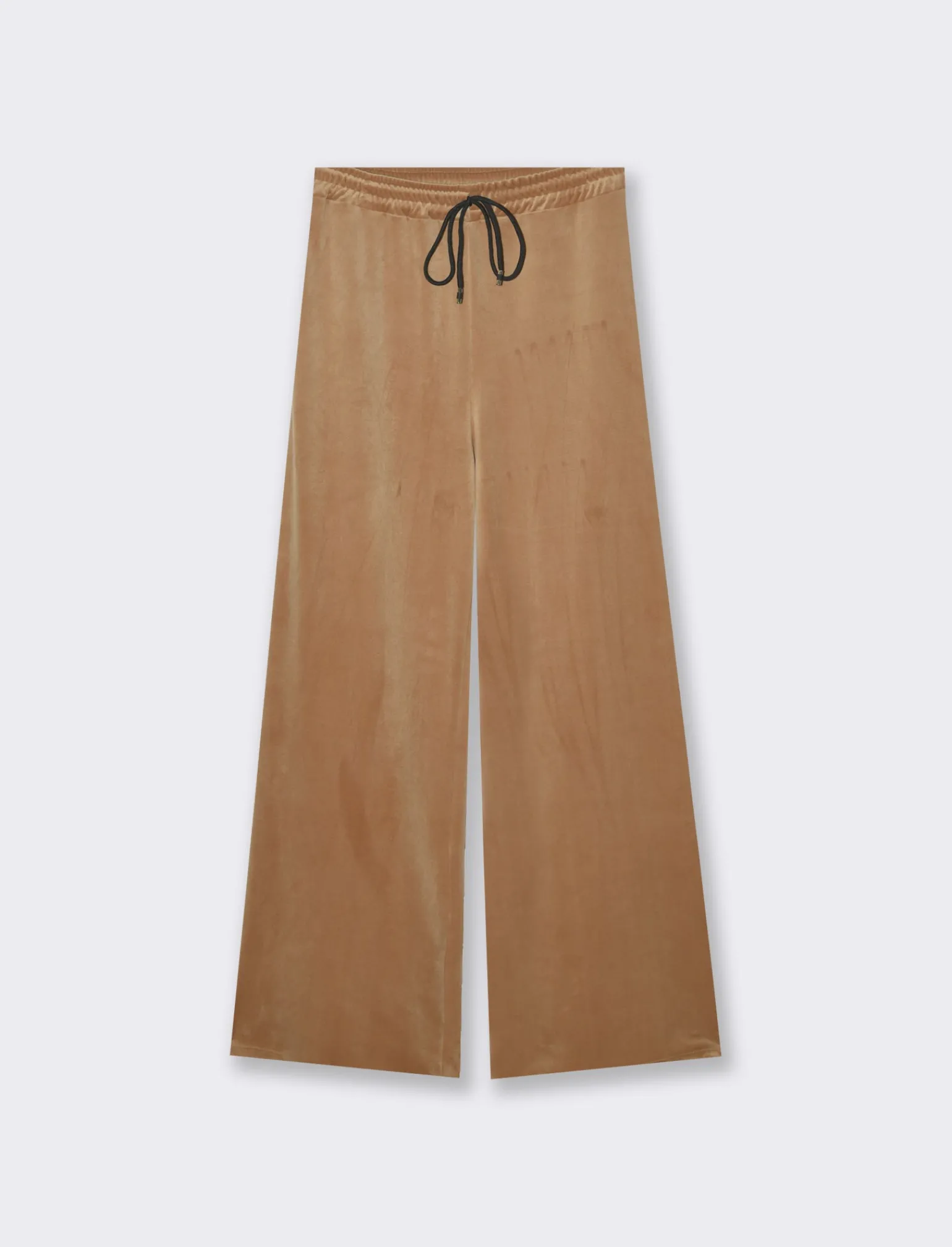 Donna Piazza Italia Donna | Pantaloni<Jogger con elastico in vita e coulisse vestibilità regular - Cammello
