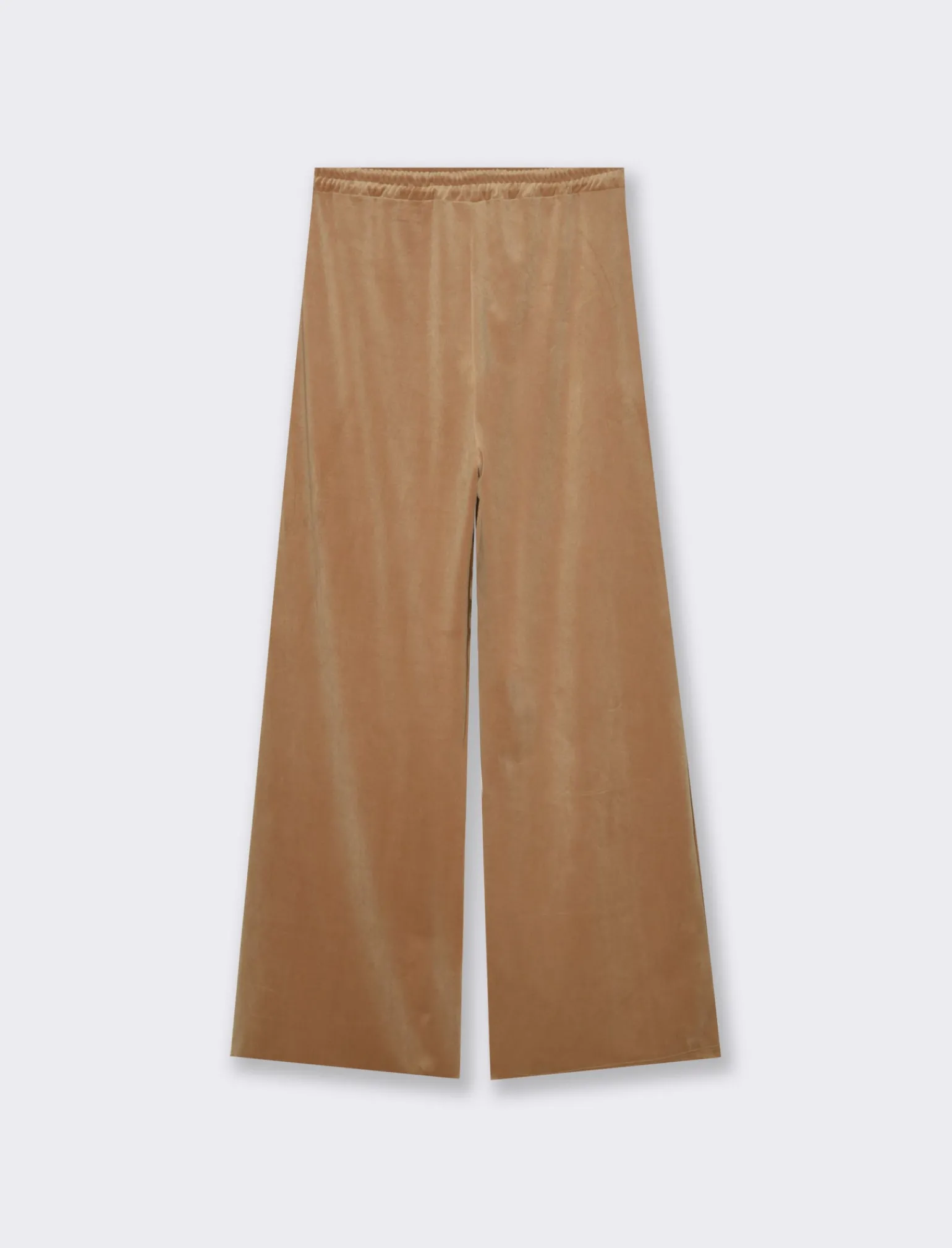 Donna Piazza Italia Donna | Pantaloni<Jogger con elastico in vita e coulisse vestibilità regular - Cammello