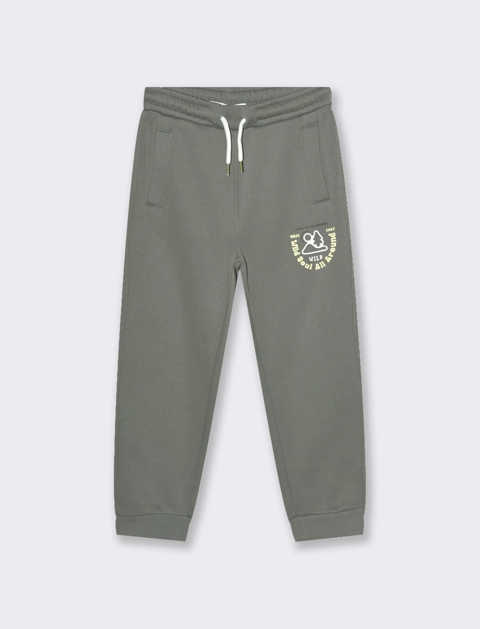 Bambino Piazza Italia Bambino | Leggings E Jogger<Jogger con stampa da bambino - militare