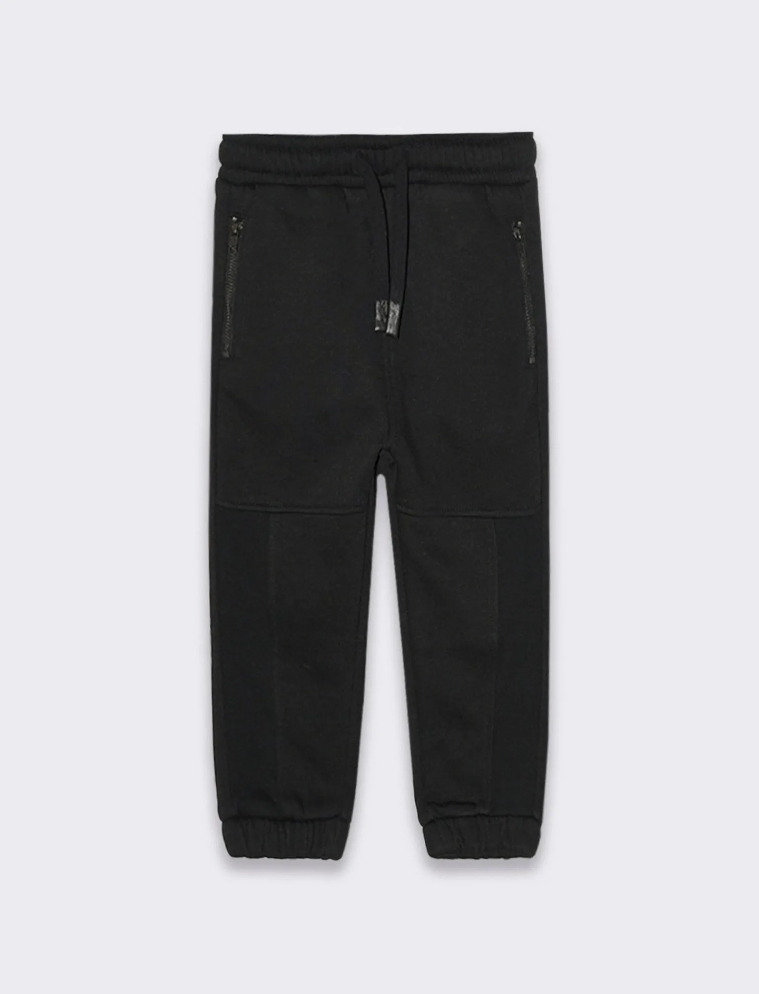 Piazza Italia Neonato | Pantaloni<Jogger con zip e inserti a costina -
