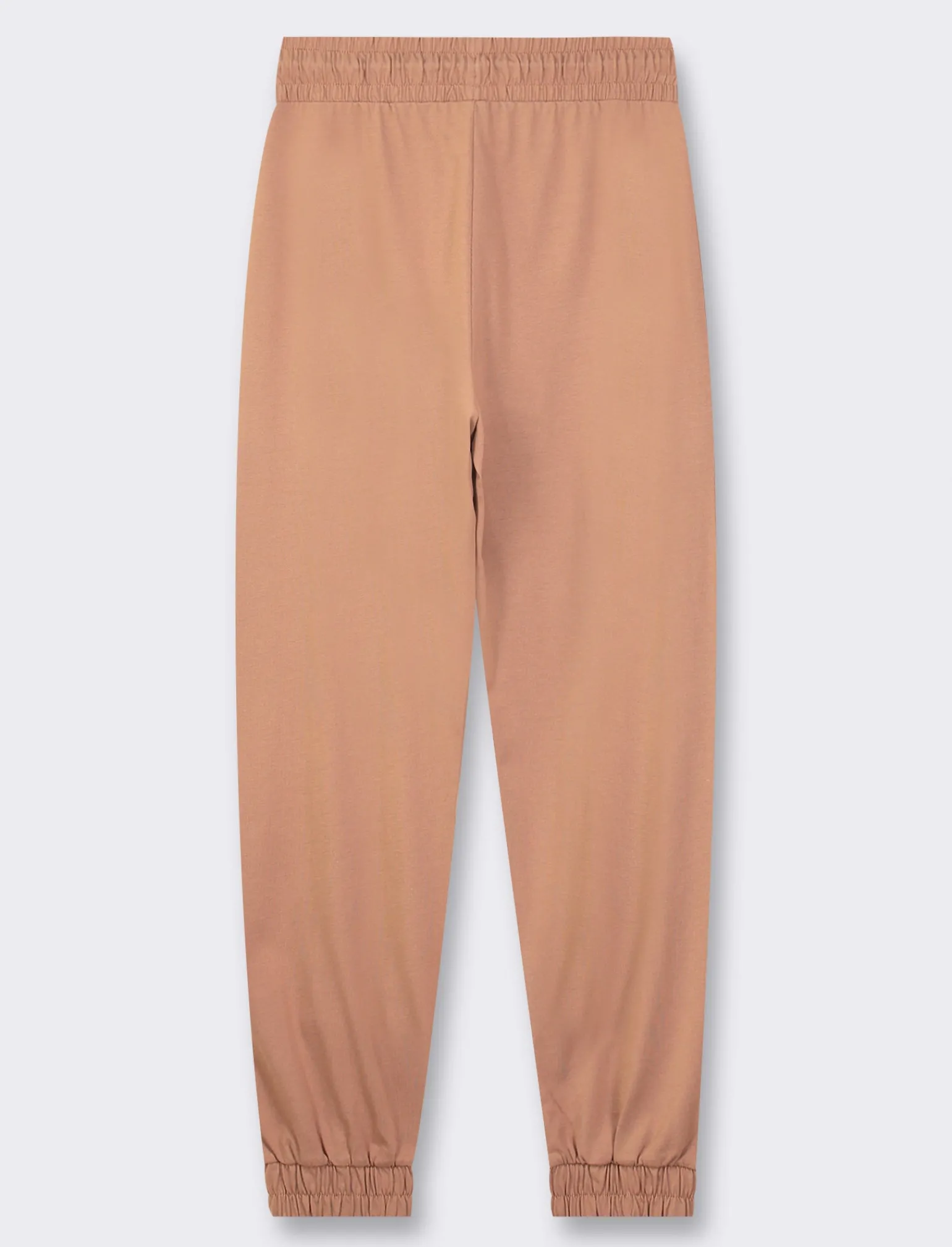Donna Piazza Italia Donna | Pantaloni<Jogger in cotone, con coulisse ed elastico al fondo - castoro