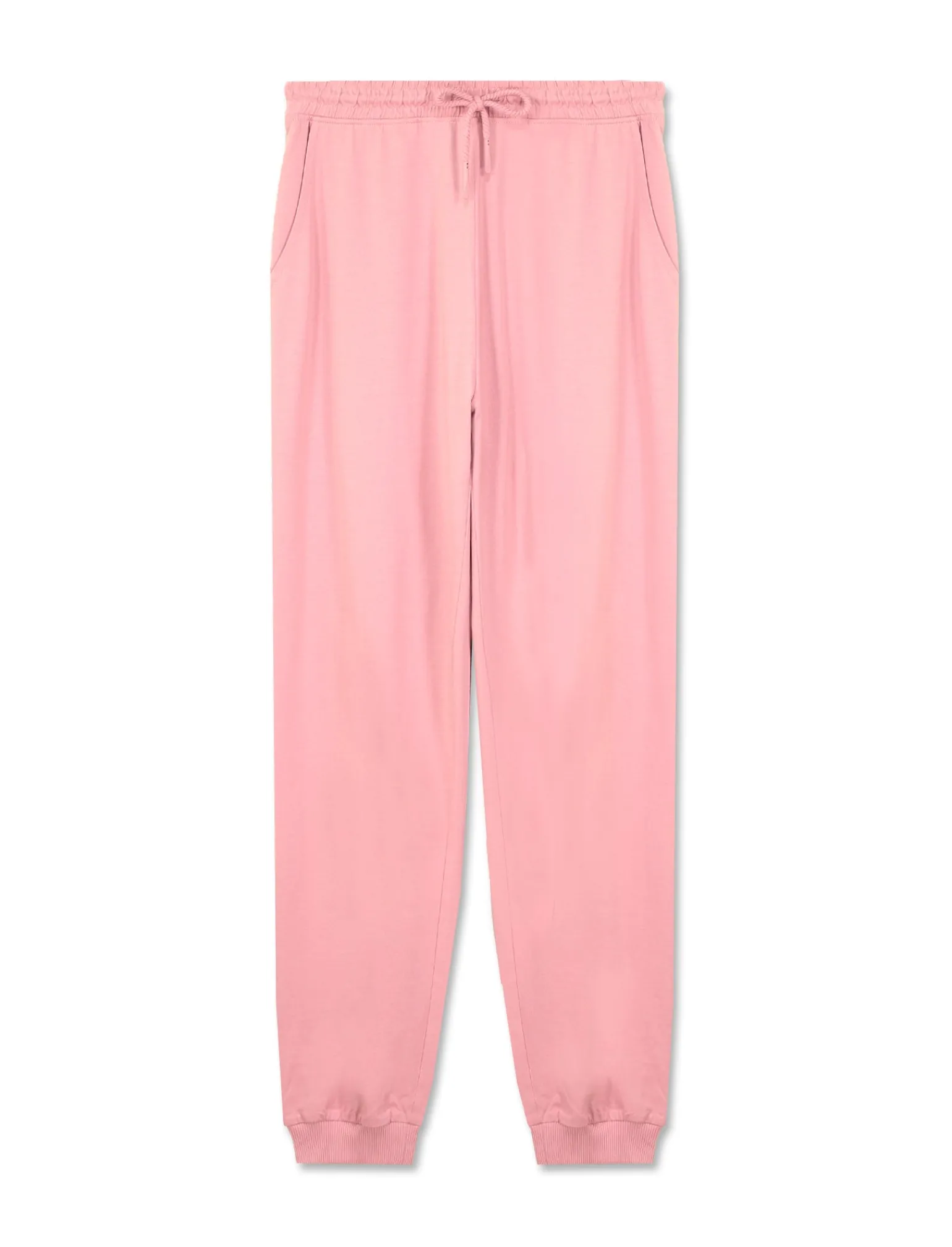 Donna Piazza Italia Donna | Pantaloni<Jogger in cotone, con coulisse, fondo in tessuto elastico a costina - cipolla