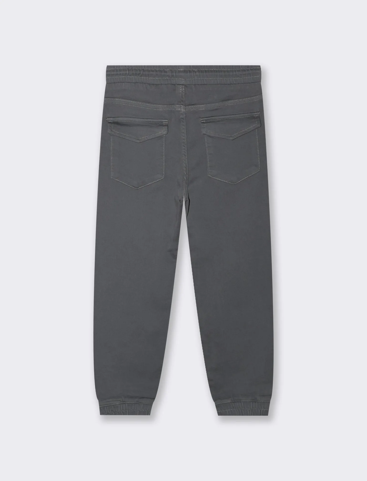 Bambino Piazza Italia Bambino | Pantaloni<JOGGER IN COTONE ELASTICO - piombo