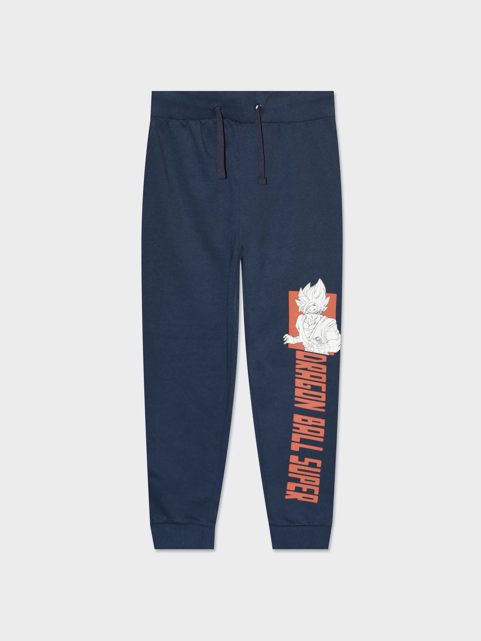 Bambino Piazza Italia Bambino | Leggings E Jogger<Jogger in felpa con stampa frontale Dragon Ball con coulisse in vita e costina al fondo  -