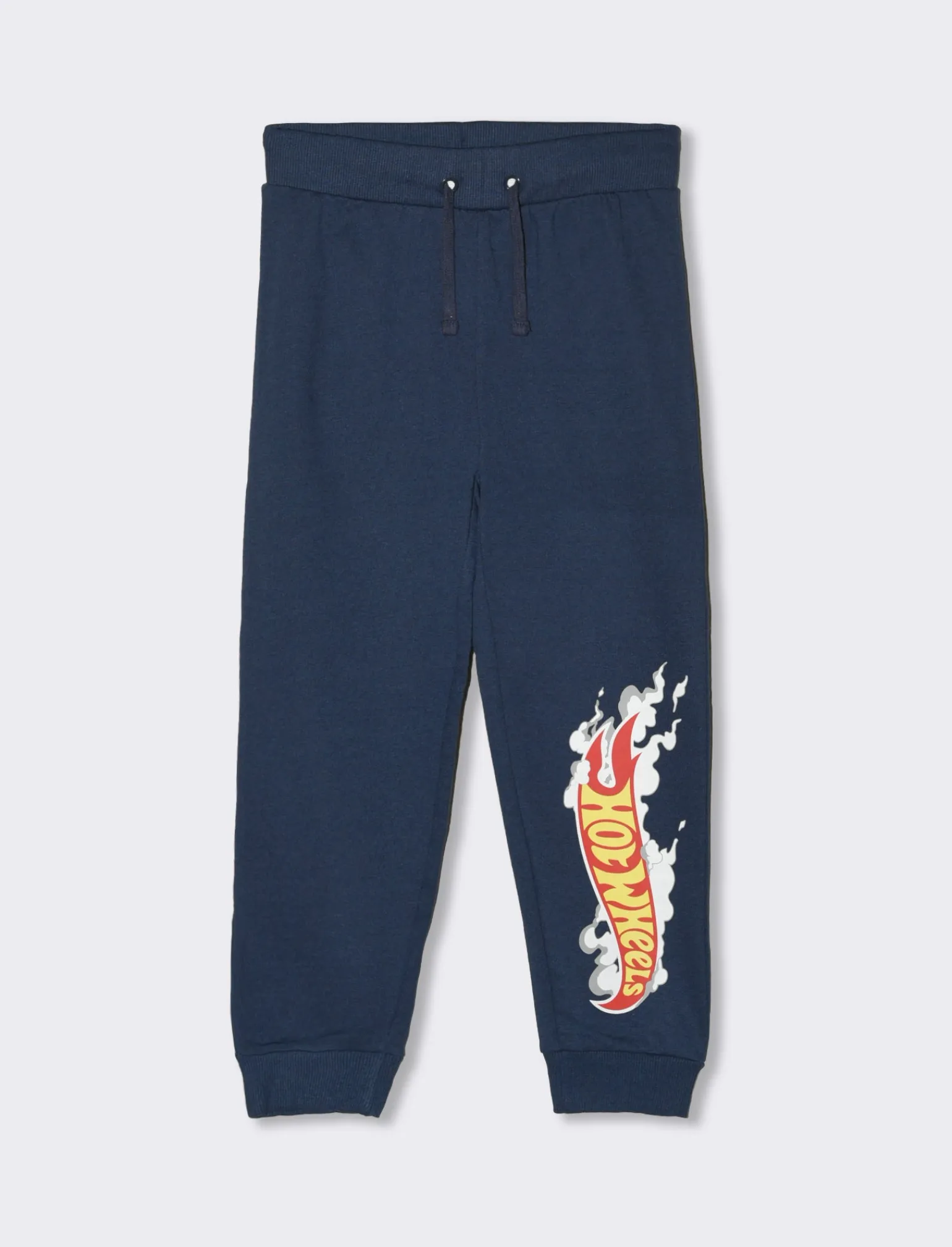 Bambino Piazza Italia Bambino | Leggings E Jogger<Jogger in felpa con stampa sulla gamba hot wheels con coulisse in vita e costina al fondo -