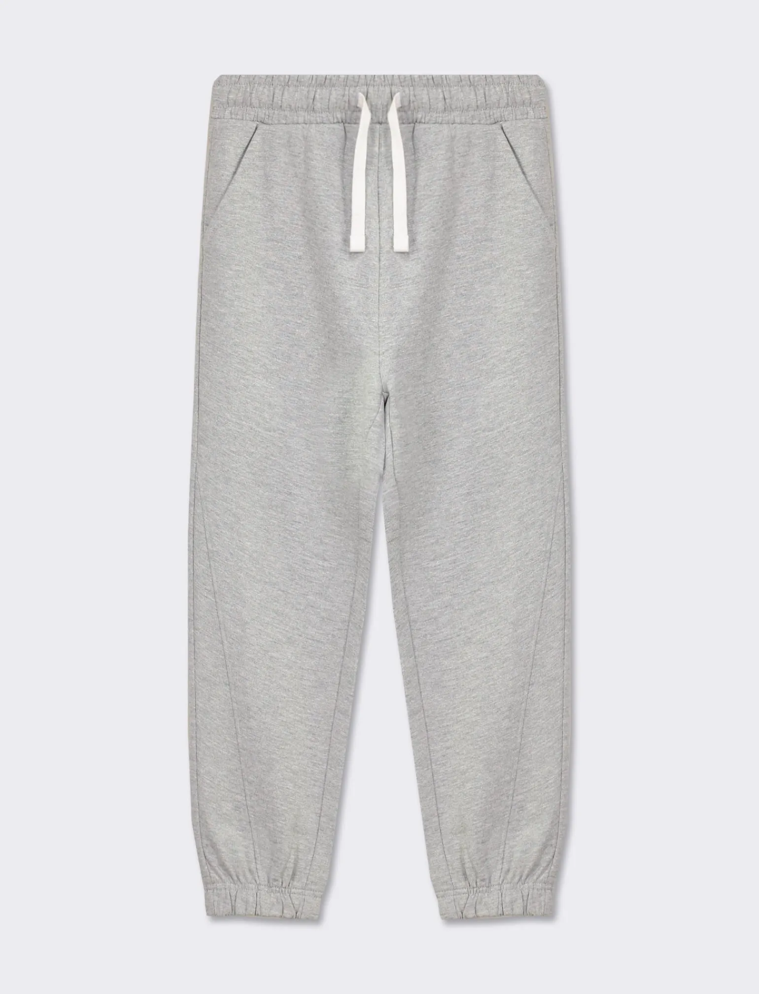 Bambino Piazza Italia Bambino | Leggings E Jogger<Jogger in felpa tinta unita con tagli frontali, elastico e lacci in vita - mel.