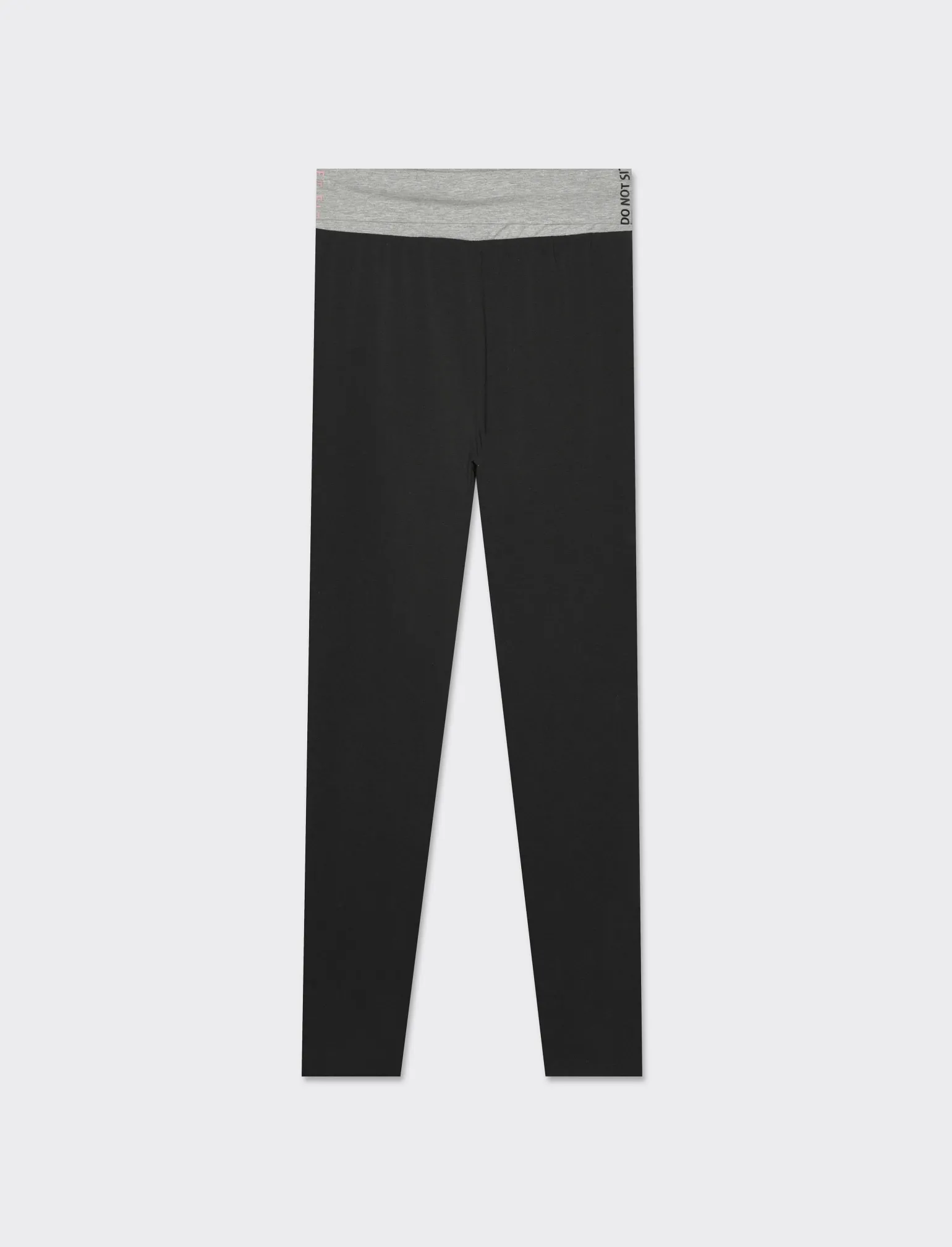 Donna Piazza Italia Donna | Pantaloni<Legging basico con bustino alto risvoltato e stampa - var 2