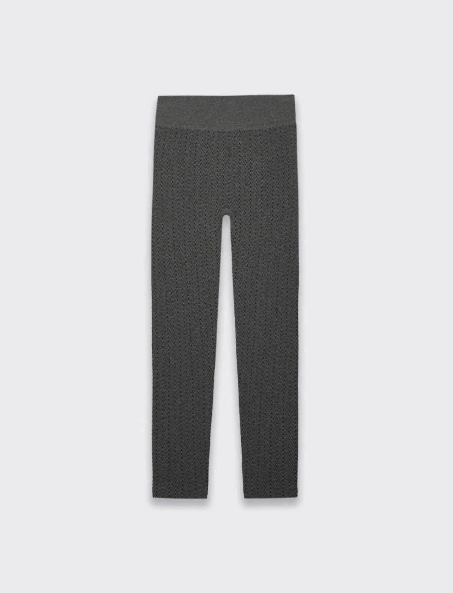 Donna Piazza Italia Donna | Pantaloni<Leggings basico vita alta con tessuto circolare vestibilità skinny - var 1