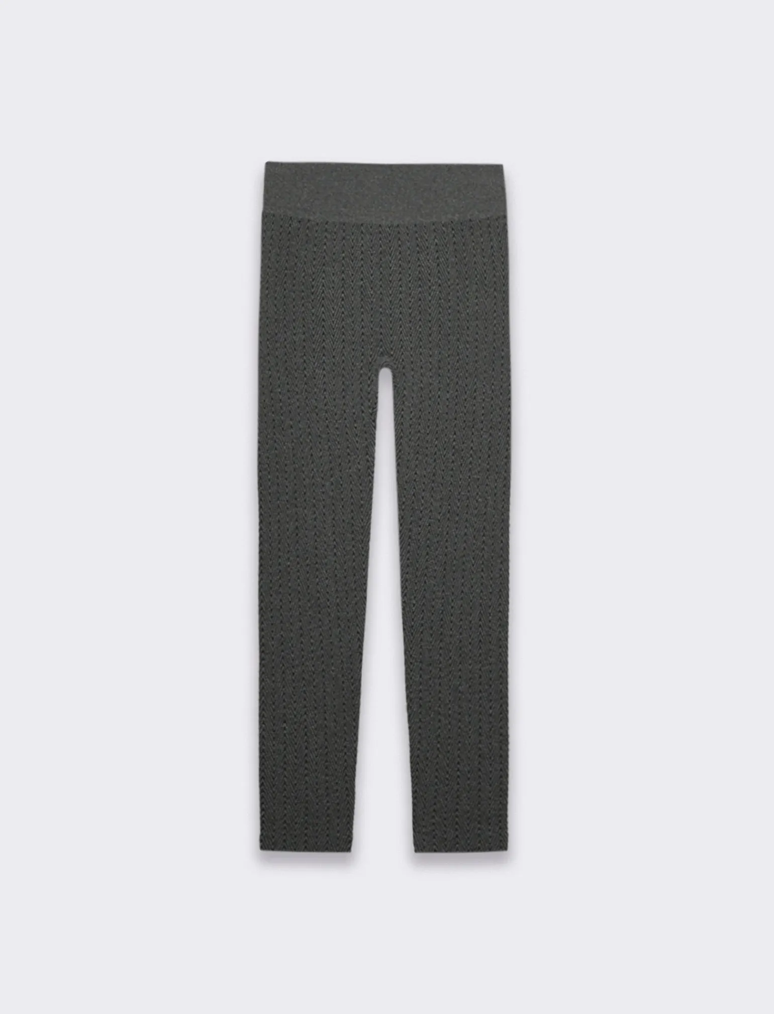 Donna Piazza Italia Donna | Pantaloni<Leggings basico vita alta con tessuto circolare vestibilità skinny - var 1
