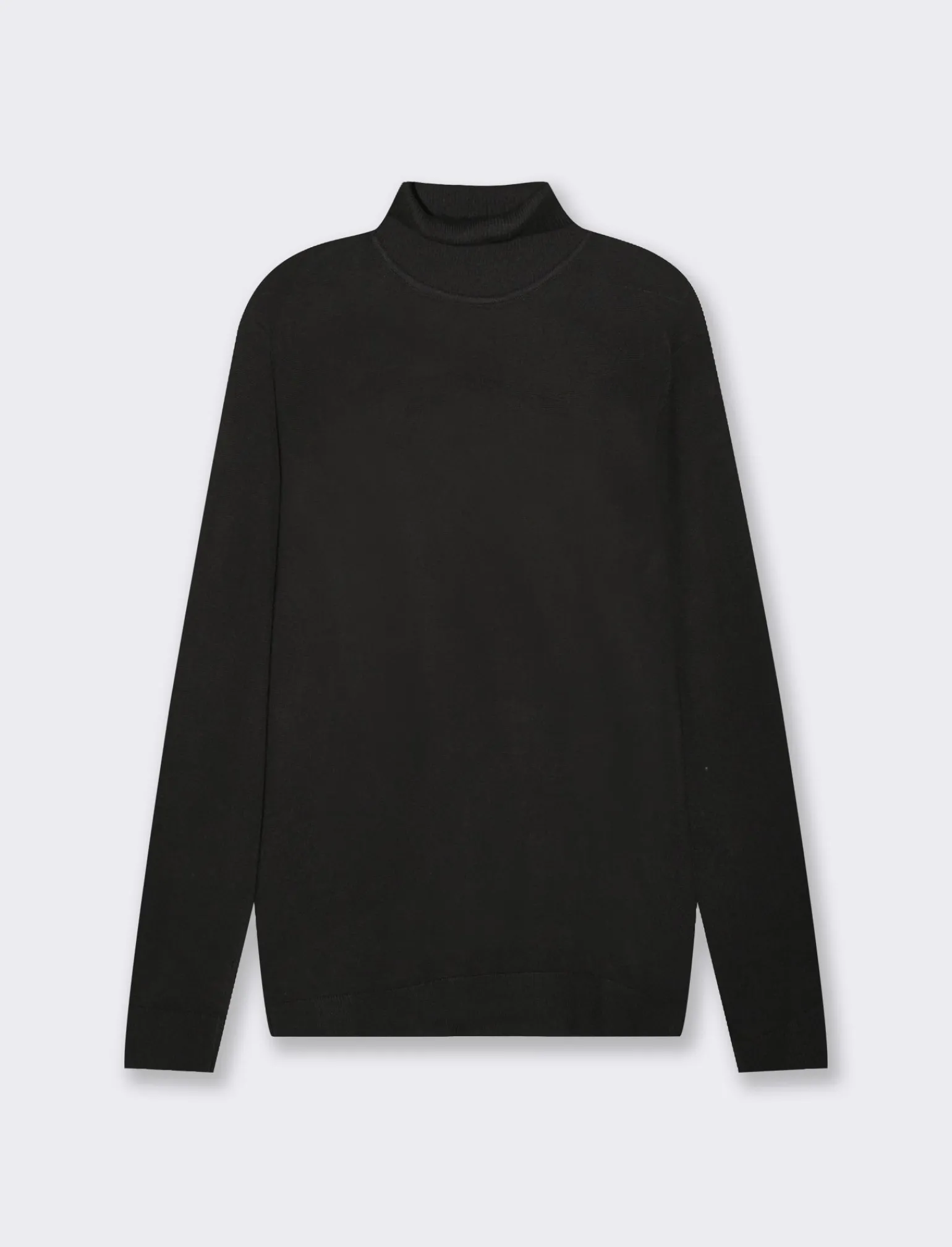 Uomo Piazza Italia Maglieria<Maglia a collo alto a costine slim fit -