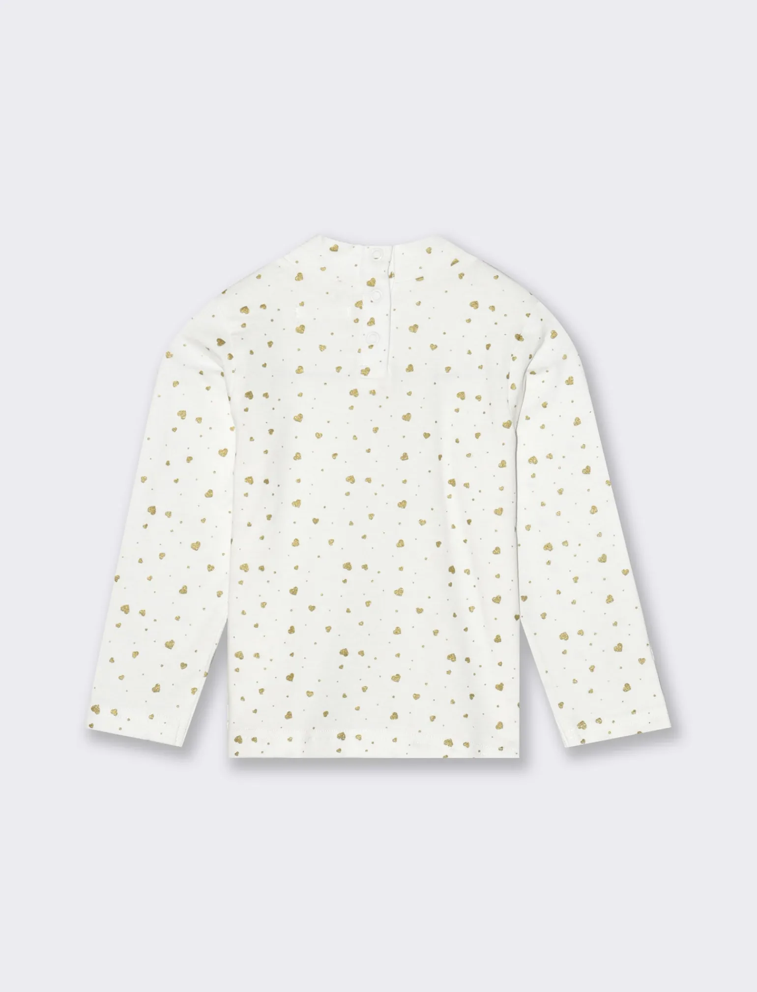 Piazza Italia Neonata<Maglia a collo alto con stampa disponibile in due varianti colore - panna