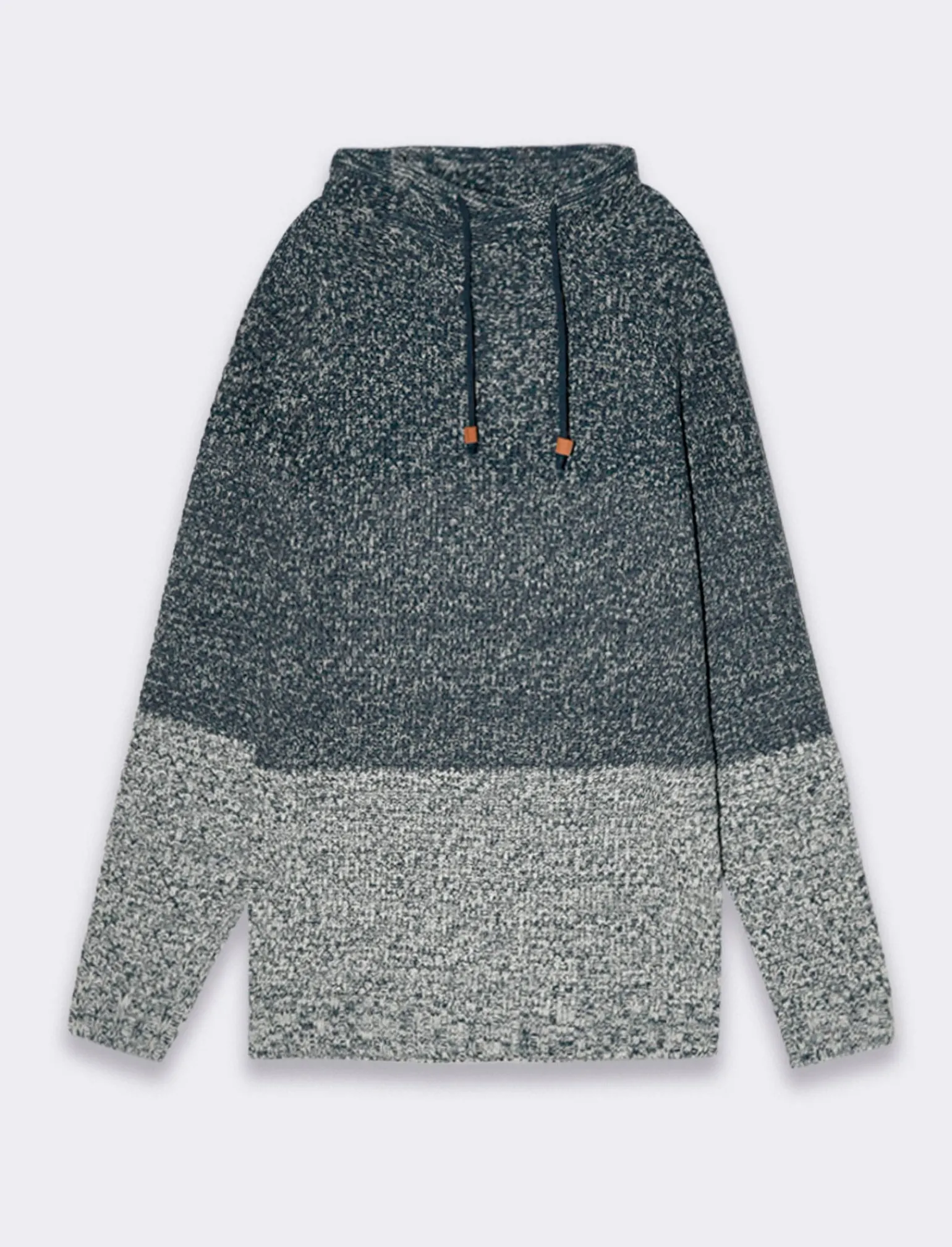Uomo Piazza Italia Maglieria<Maglia a collo sciallato regolabile con coulisse lavorazione jacquard -