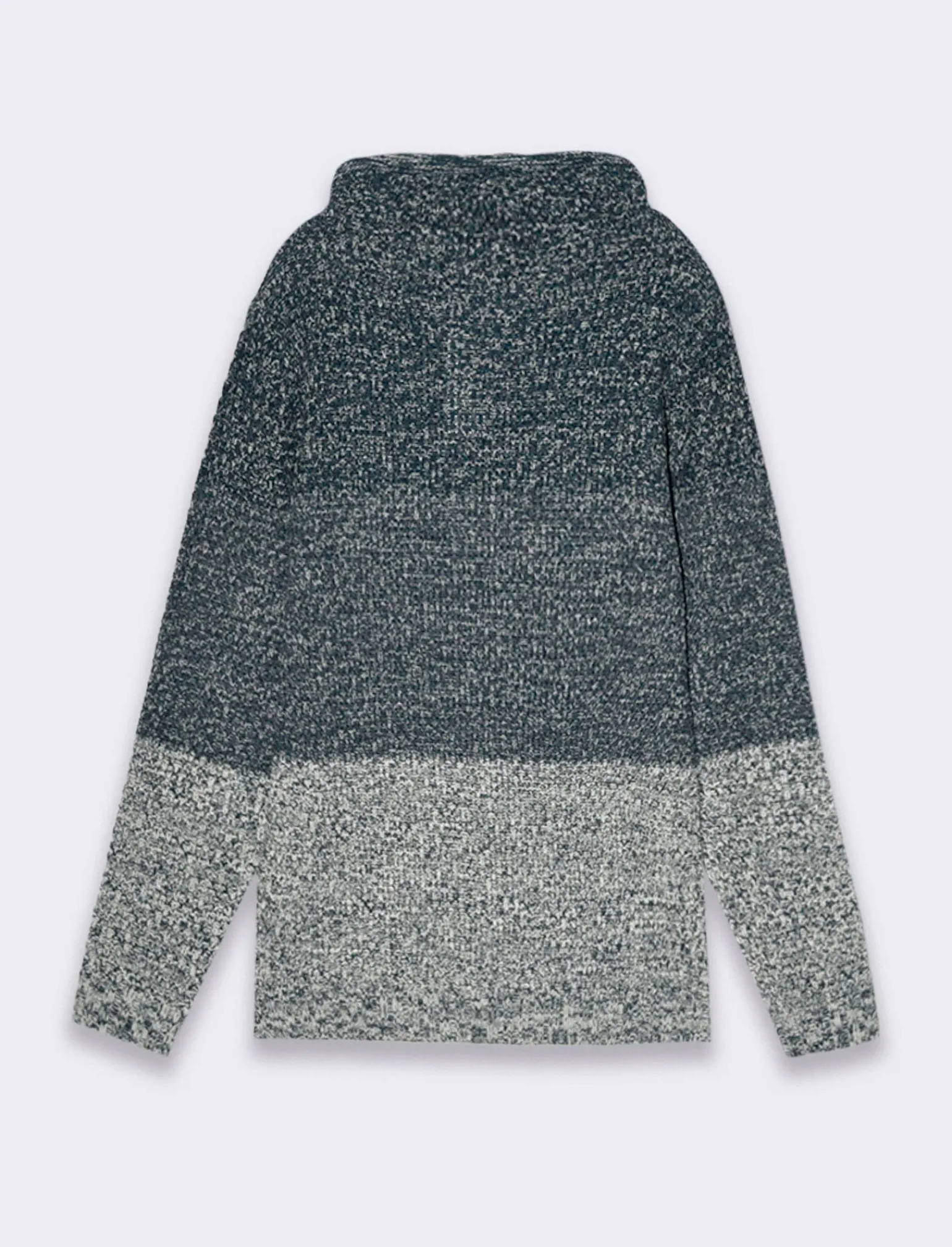 Uomo Piazza Italia Maglieria<Maglia a collo sciallato regolabile con coulisse lavorazione jacquard -