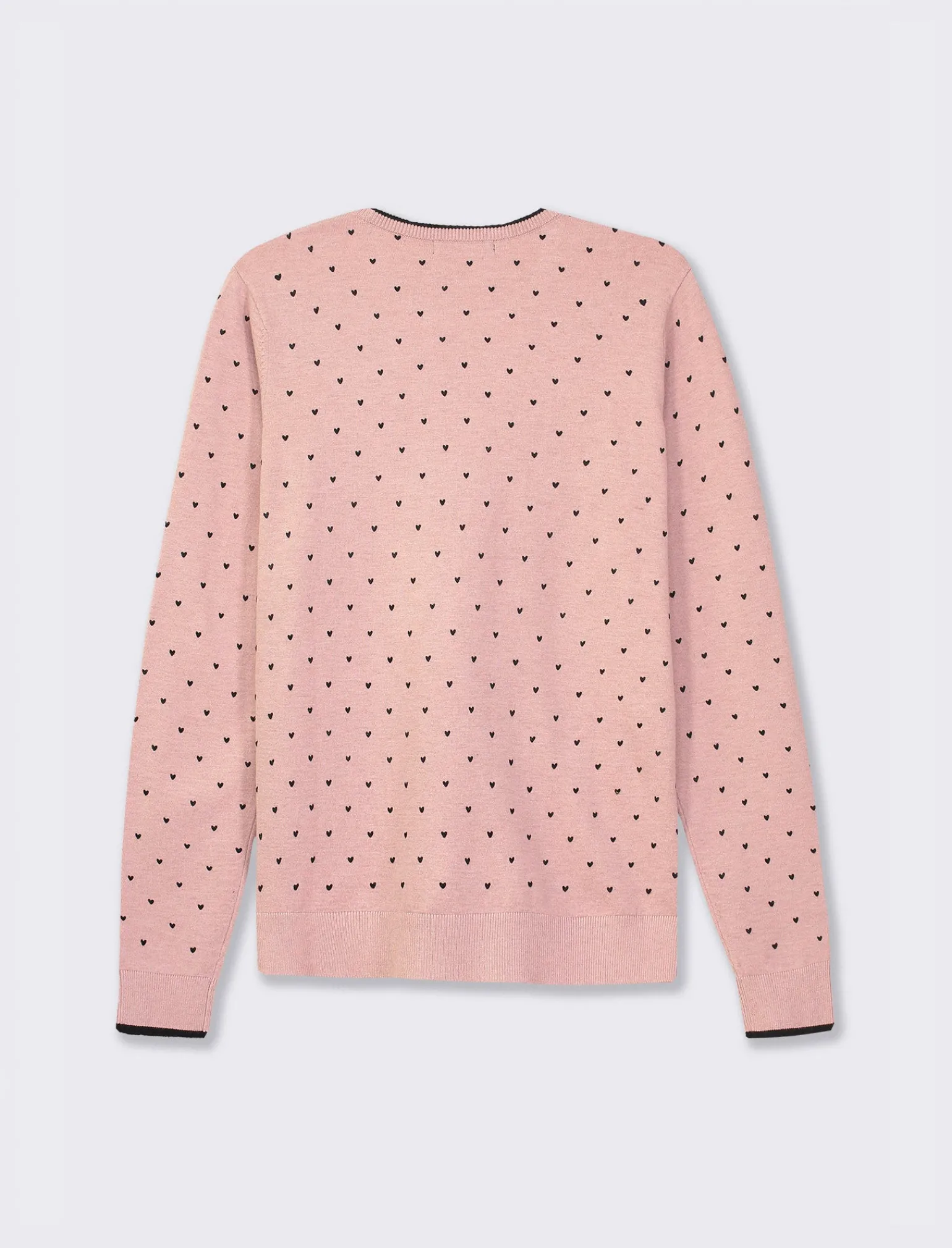 Donna Piazza Italia Donna | Maglieria<Maglia a girocollo in filato con motivo floccato stampato - antico